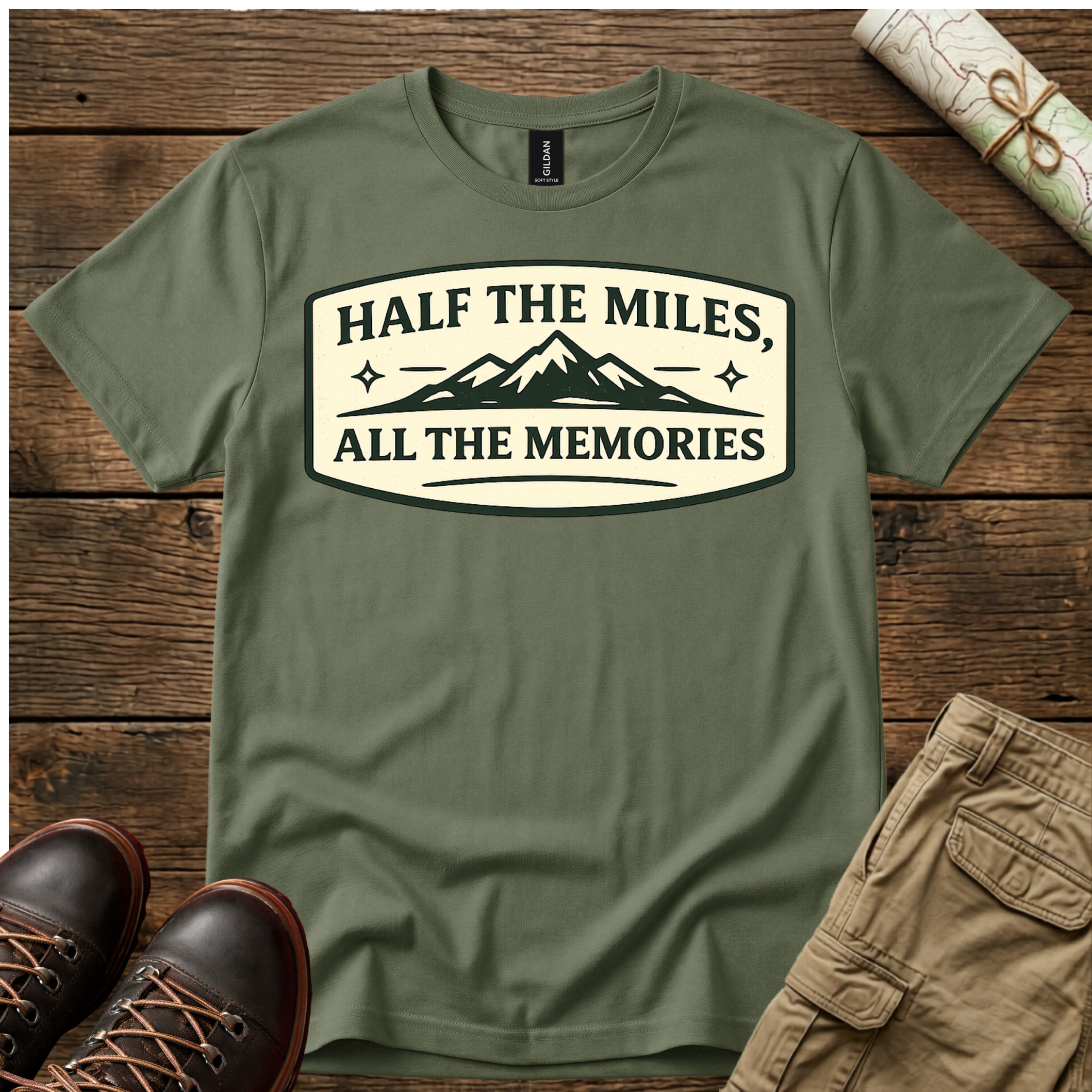 Half The Miles T-Shirt