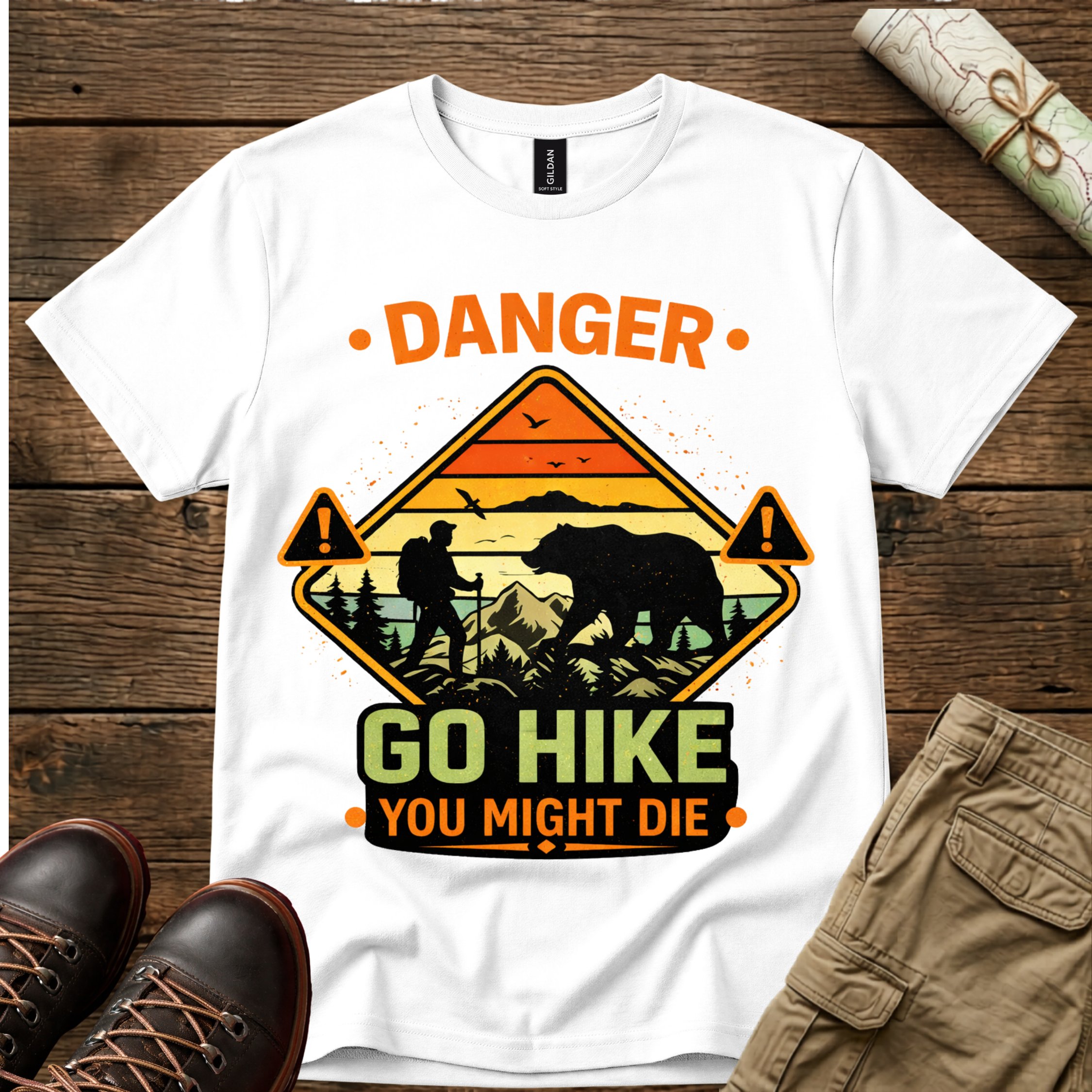Danger Go Hike T-Shirt