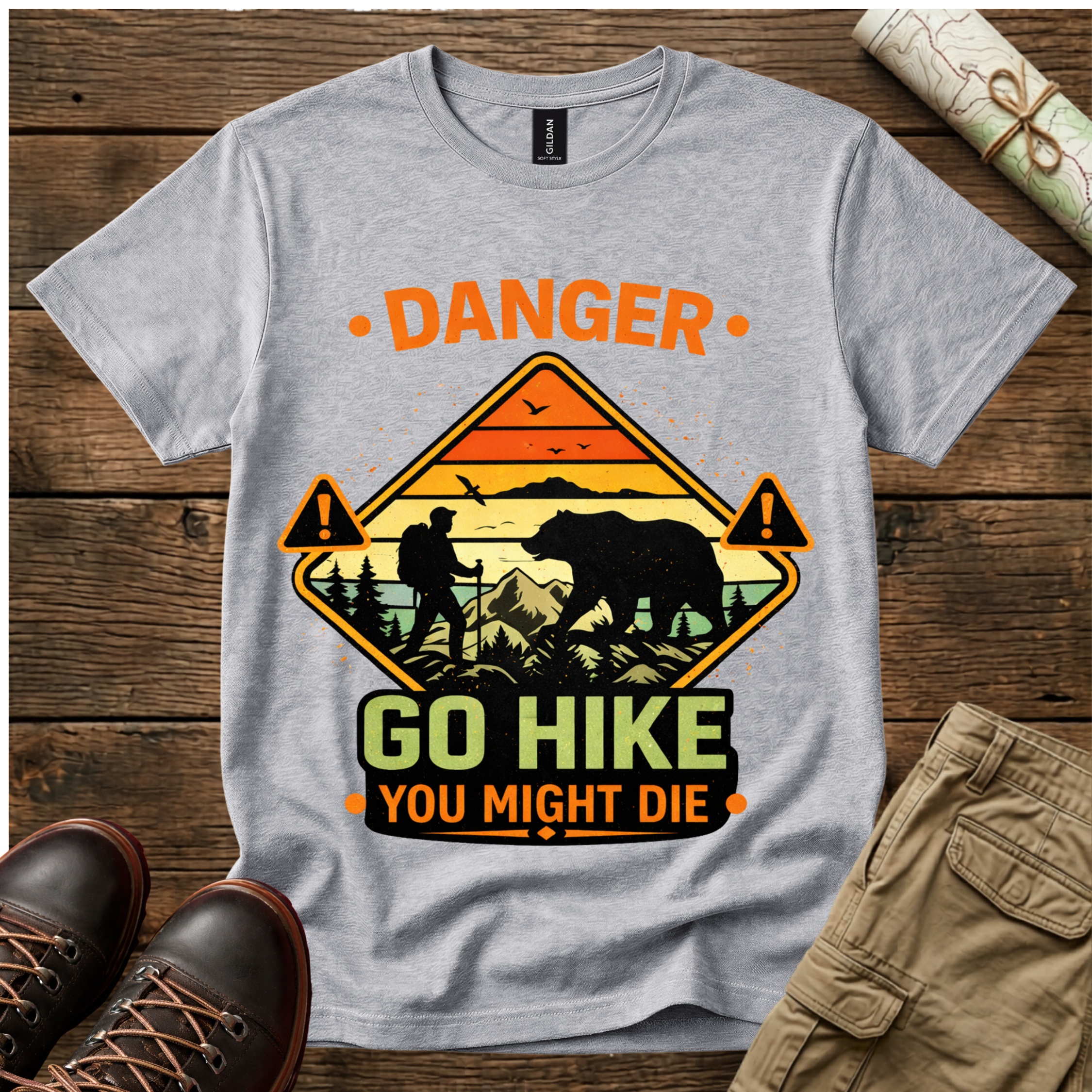 Danger Go Hike T-Shirt