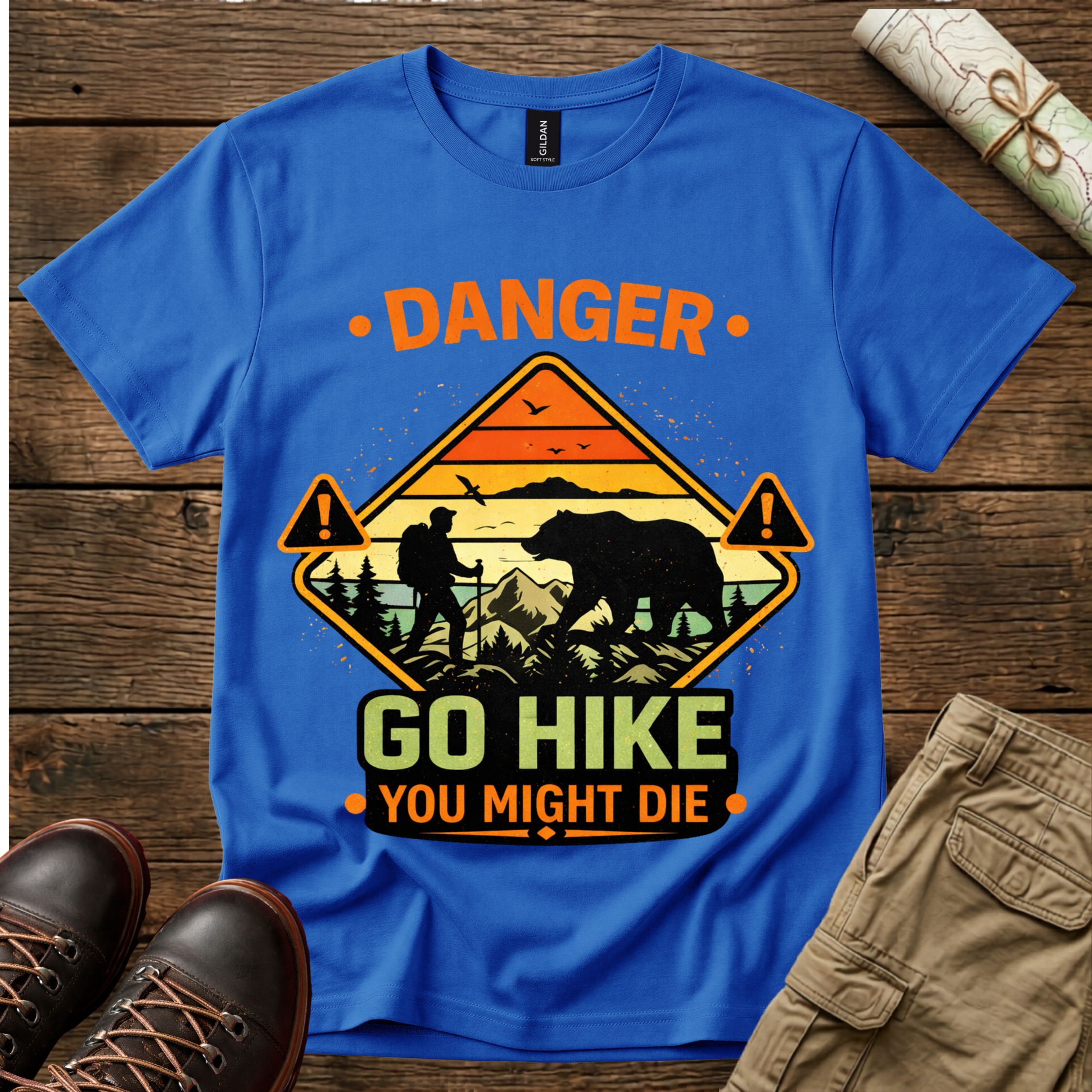 Danger Go Hike T-Shirt