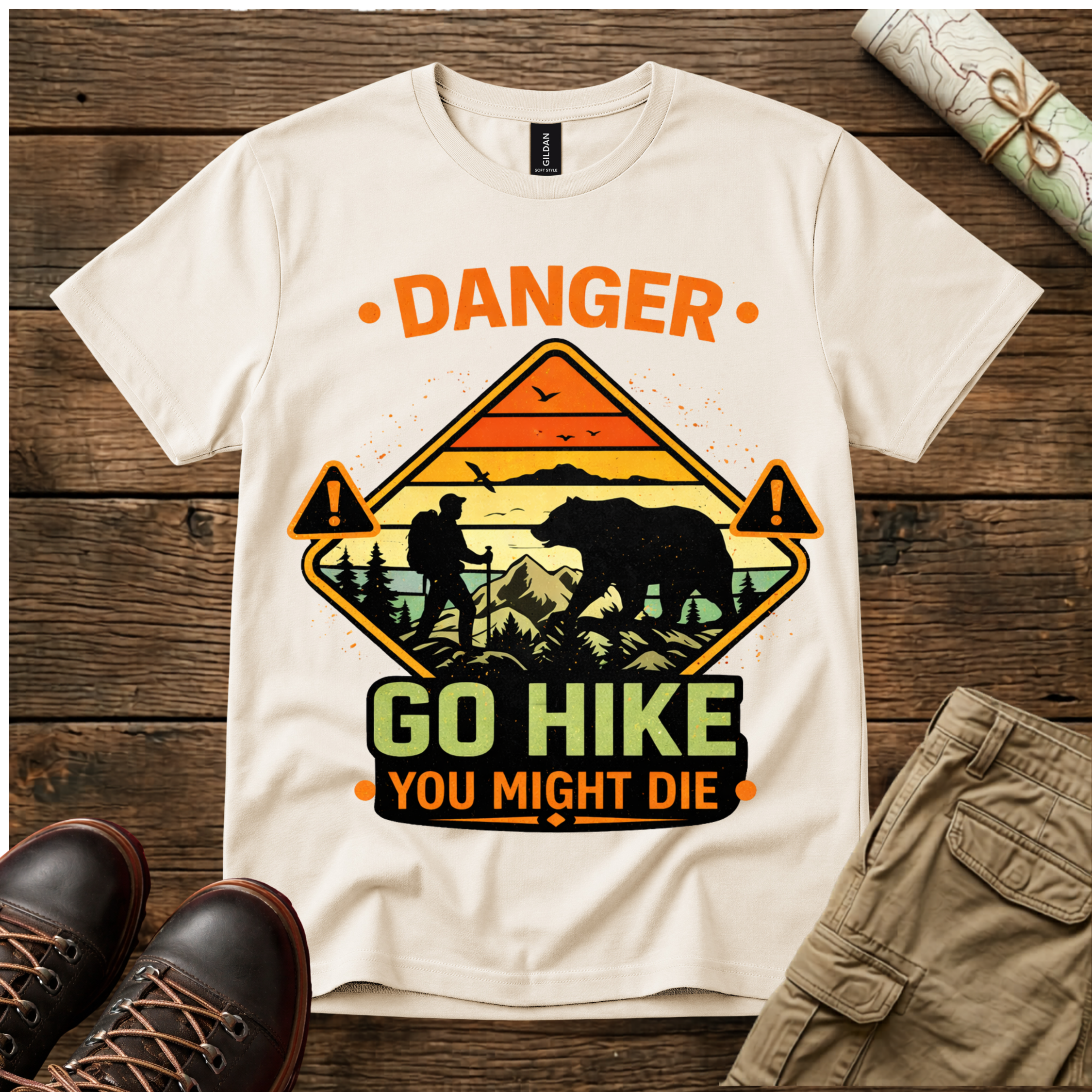 Danger Go Hike T-Shirt