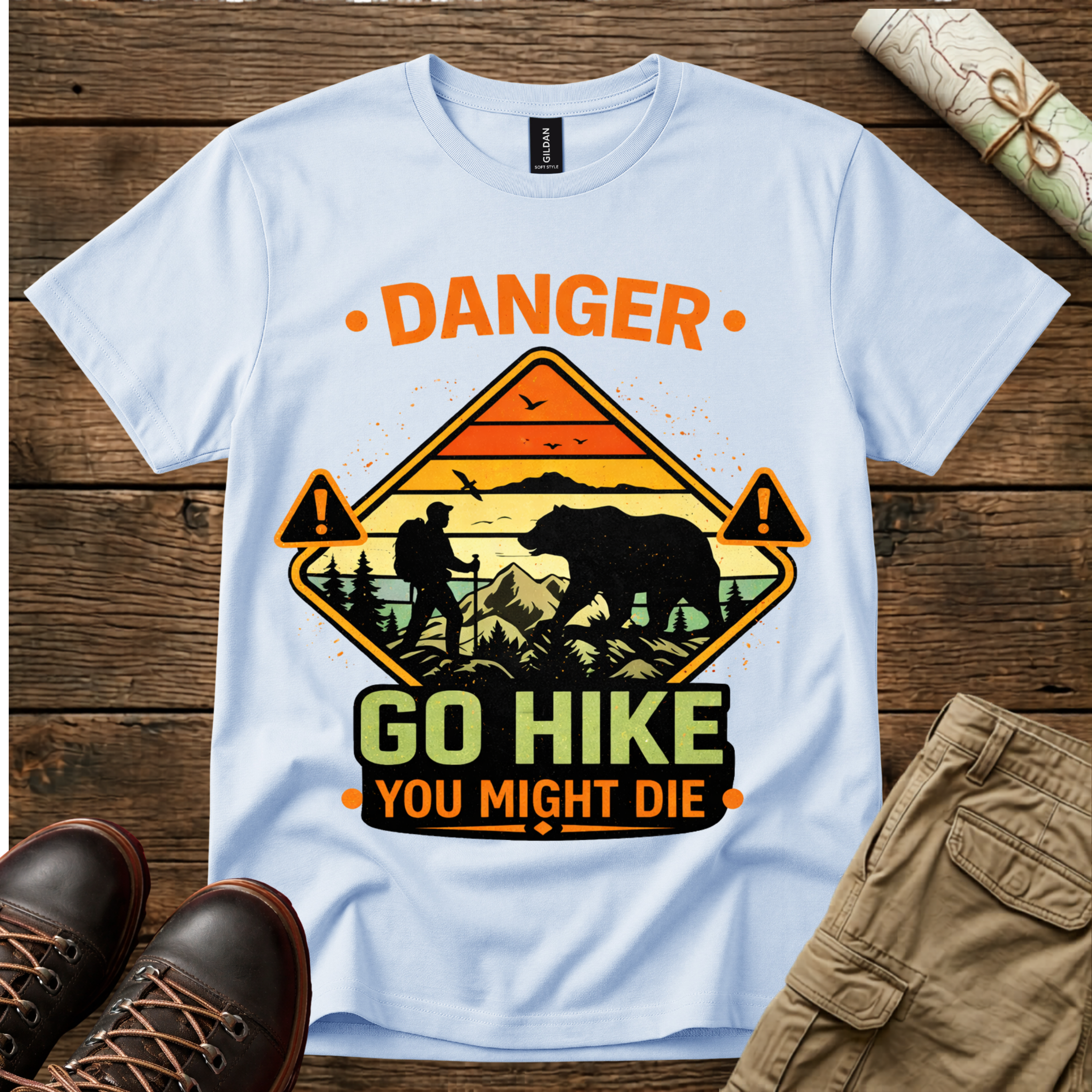 Danger Go Hike T-Shirt