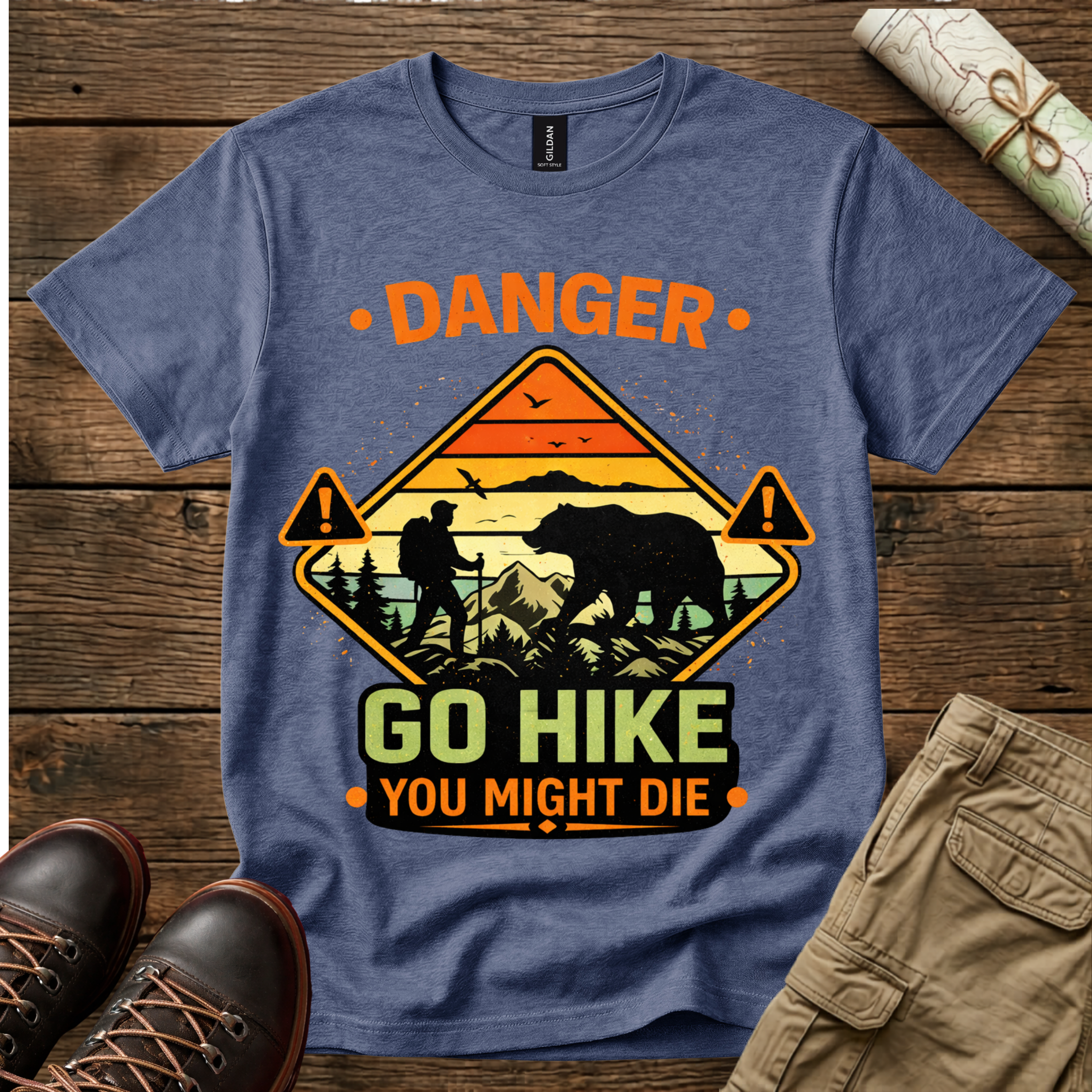 Danger Go Hike T-Shirt