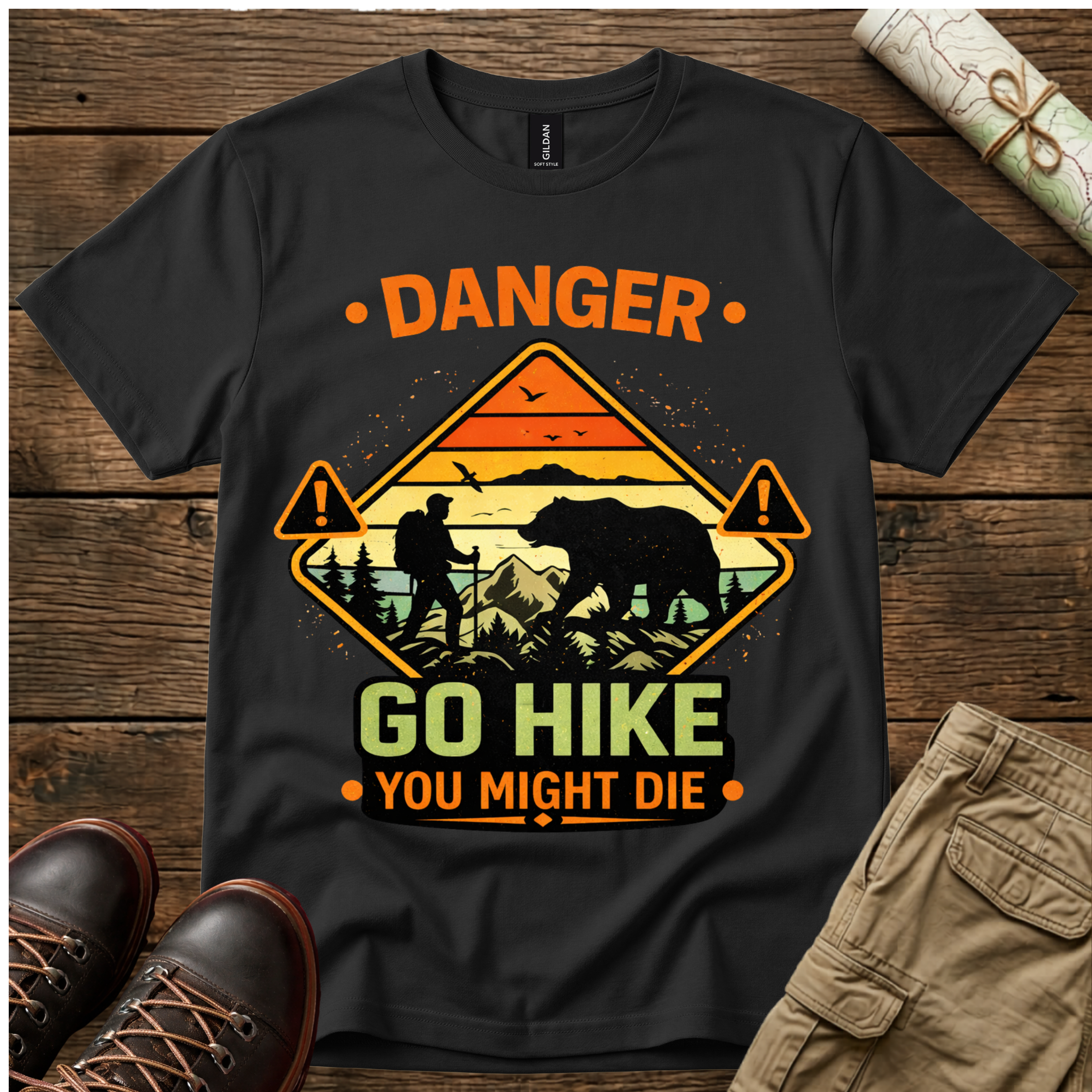 Danger Go Hike T-Shirt