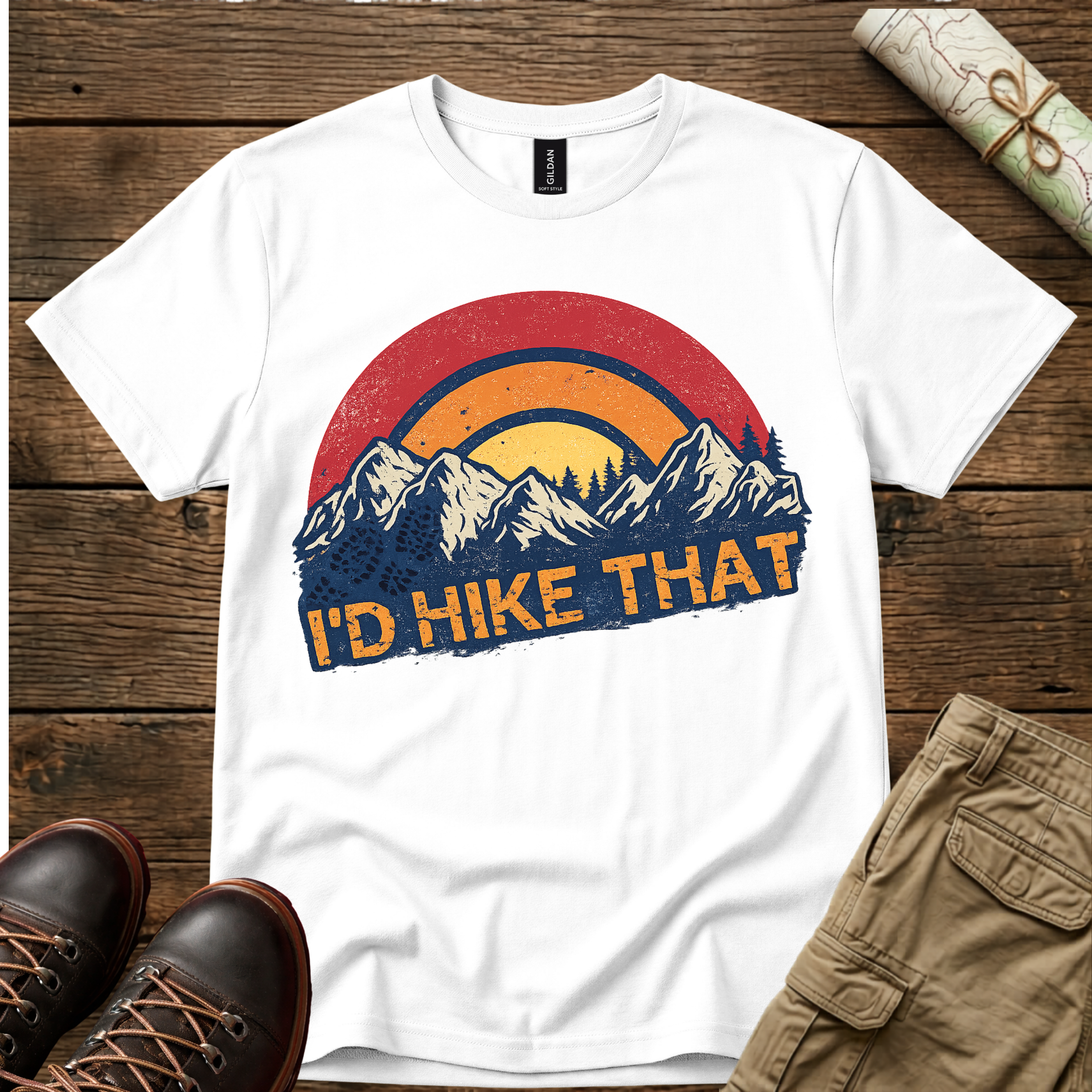 I'D Hike That T-Shirt