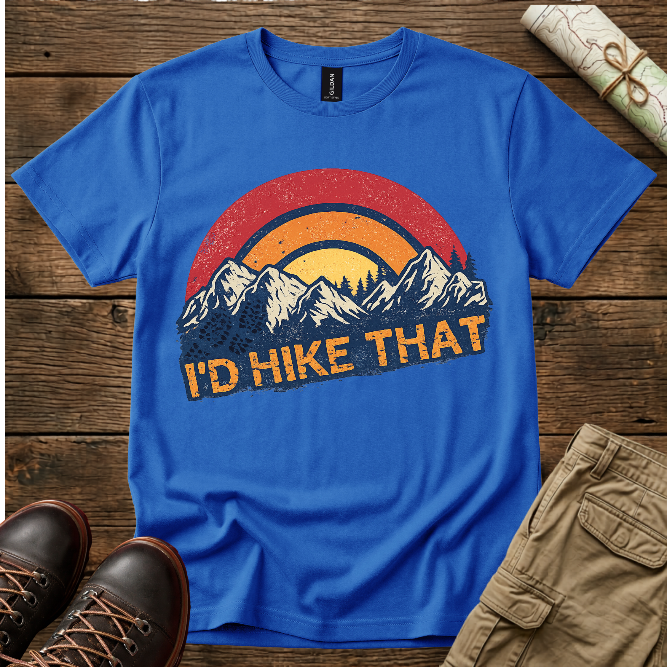 I'D Hike That T-Shirt