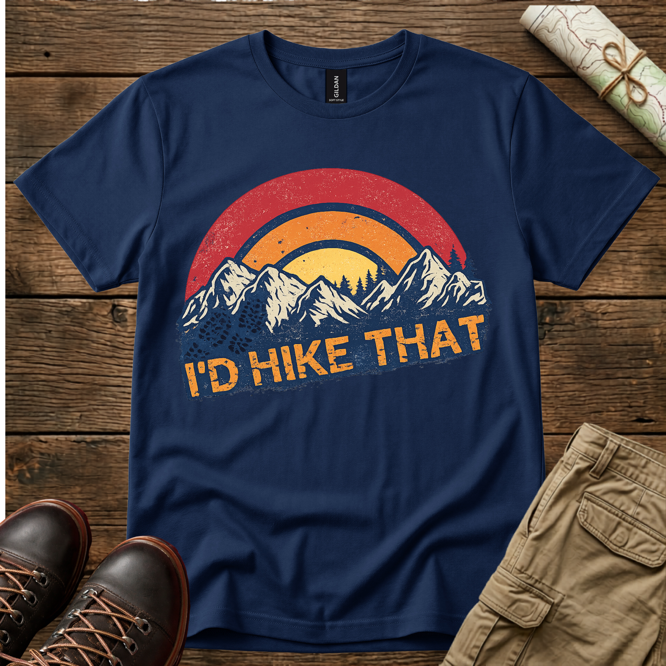 I'D Hike That T-Shirt