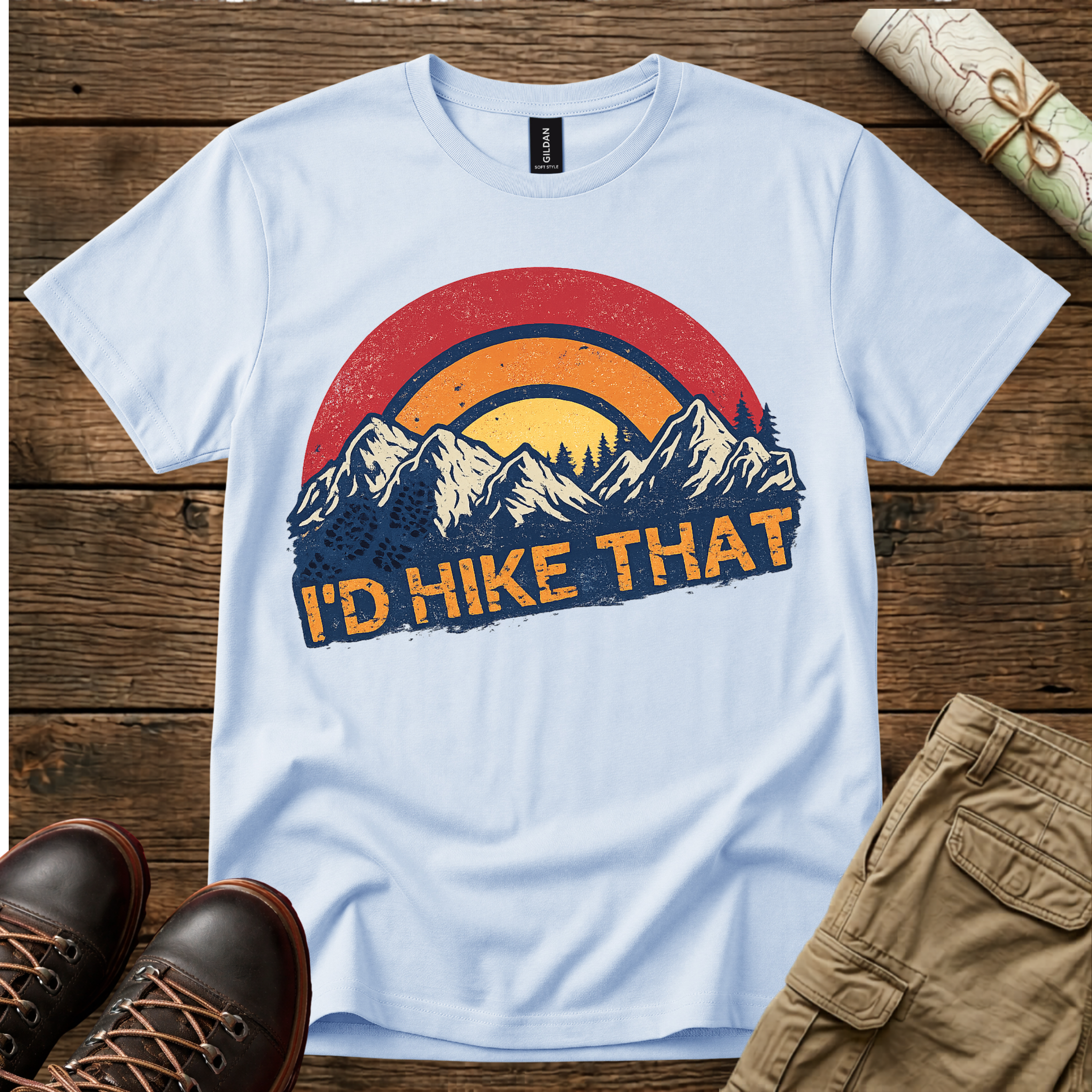I'D Hike That T-Shirt