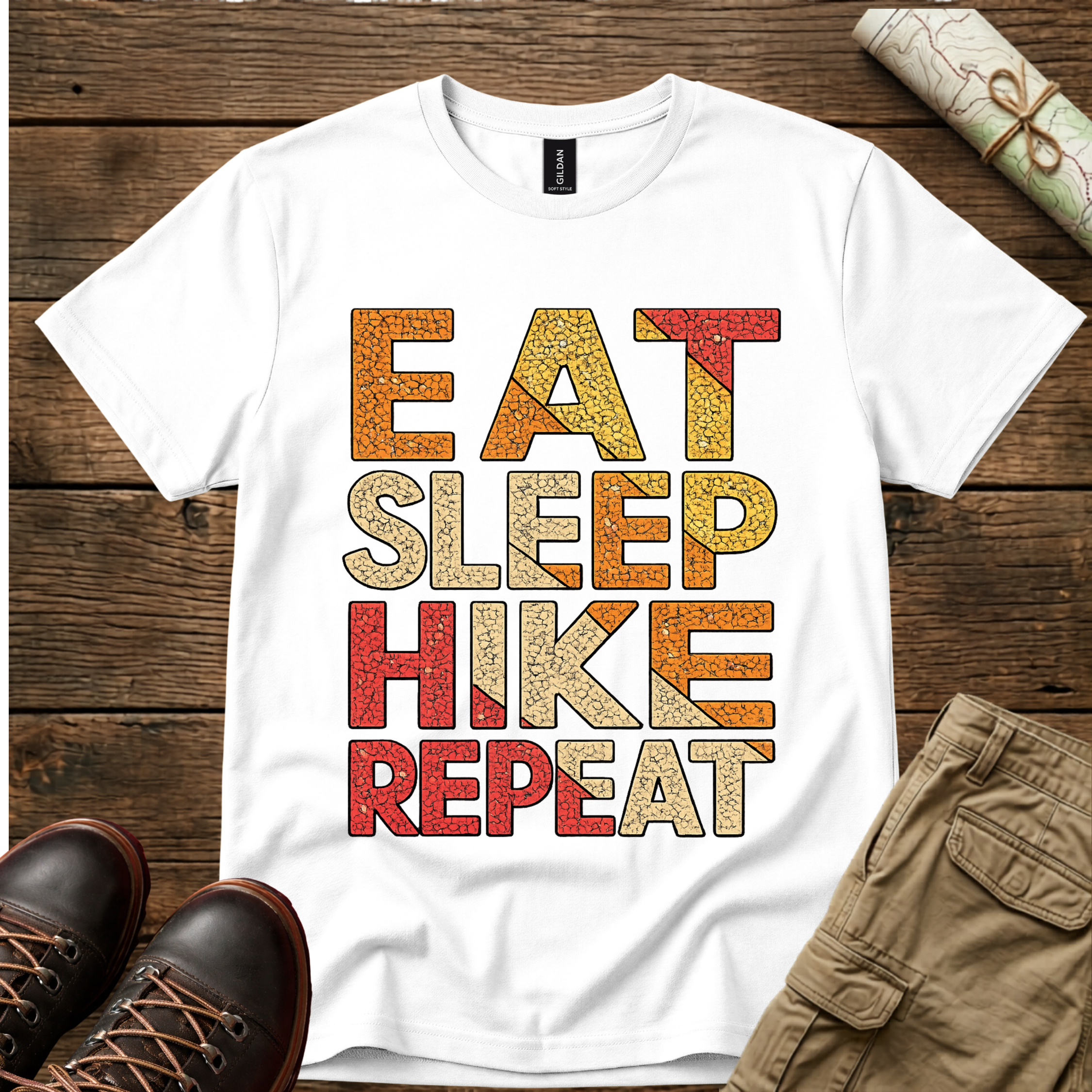 Eat Sleep Hike Repeat T-Shirt