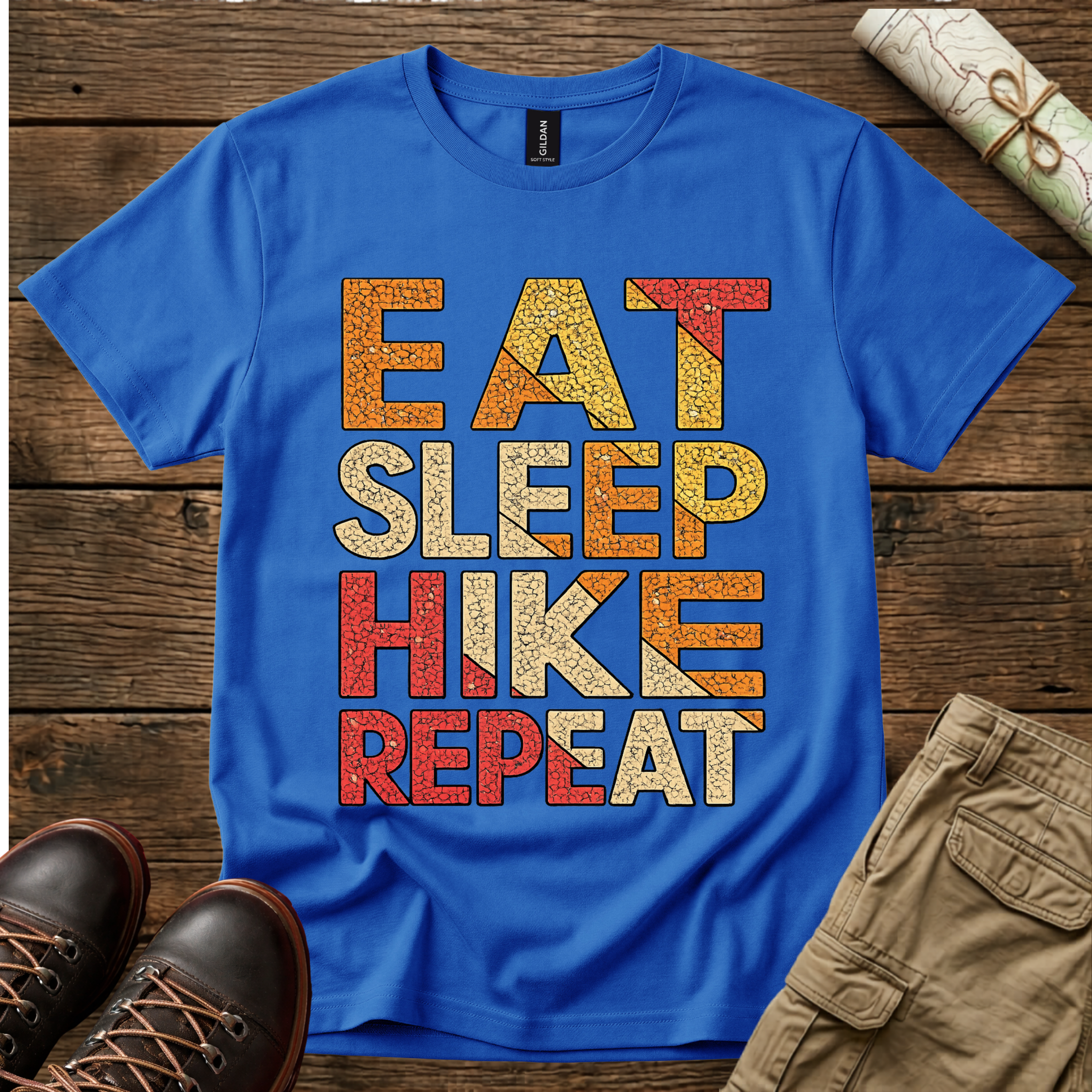 Eat Sleep Hike Repeat T-Shirt