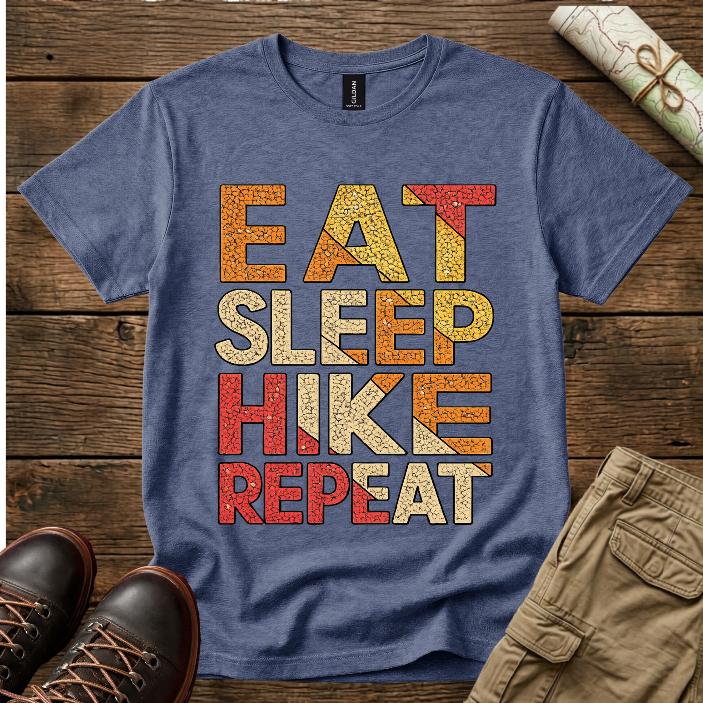 Eat Sleep Hike Repeat T-Shirt