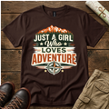 Just A Girl Who Loves Adventure T-Shirt