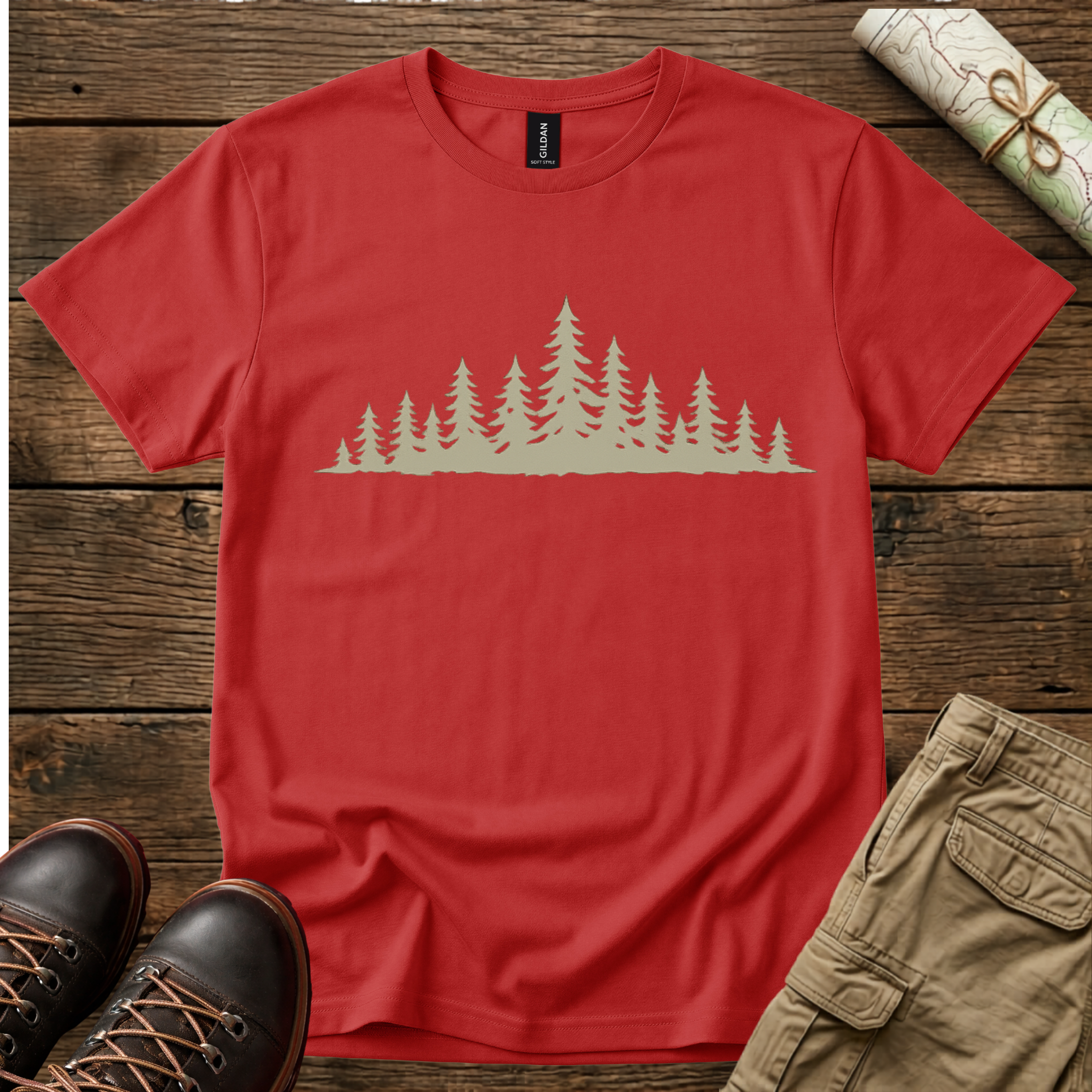 Wild Pine Trees T-Shirt