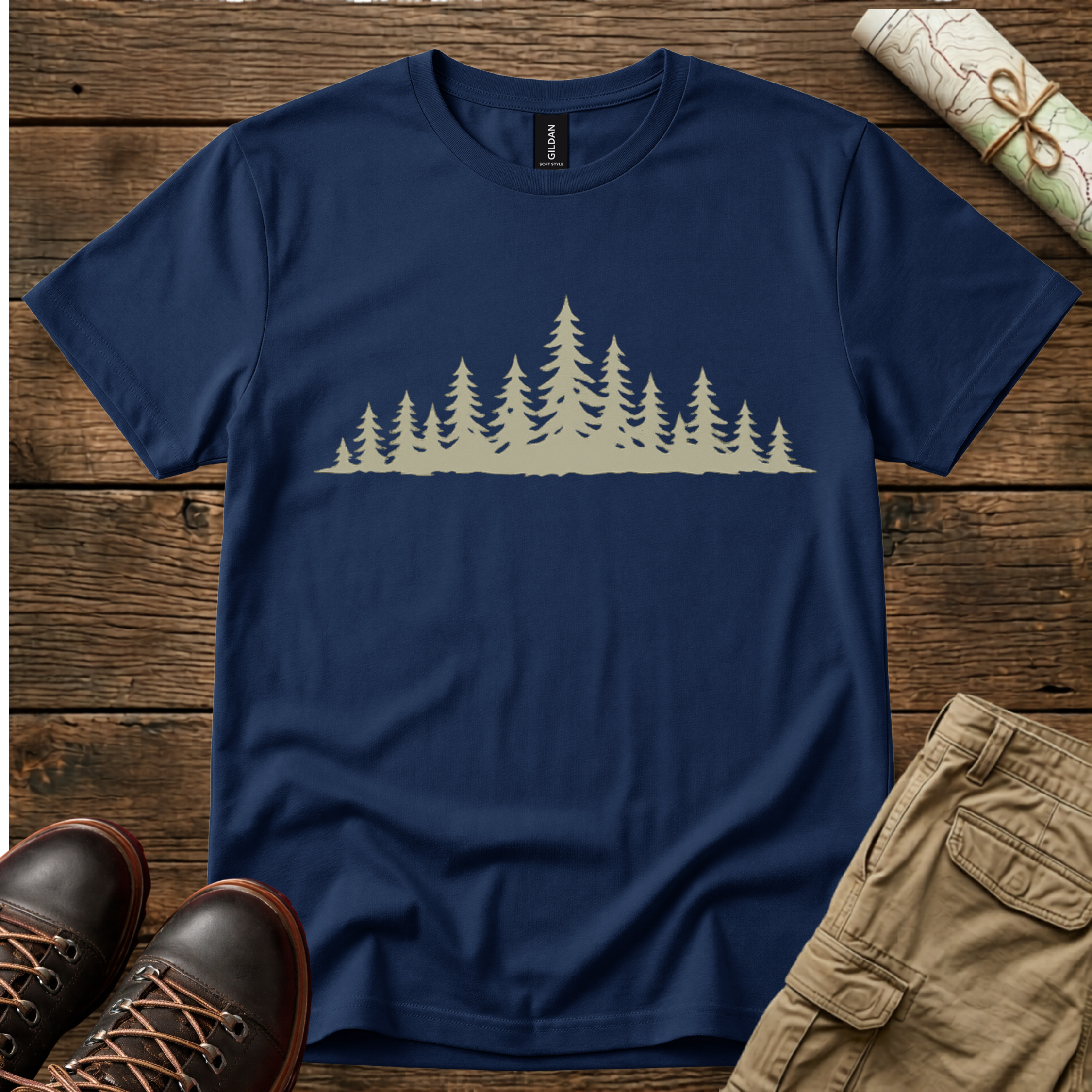 Wild Pine Trees T-Shirt