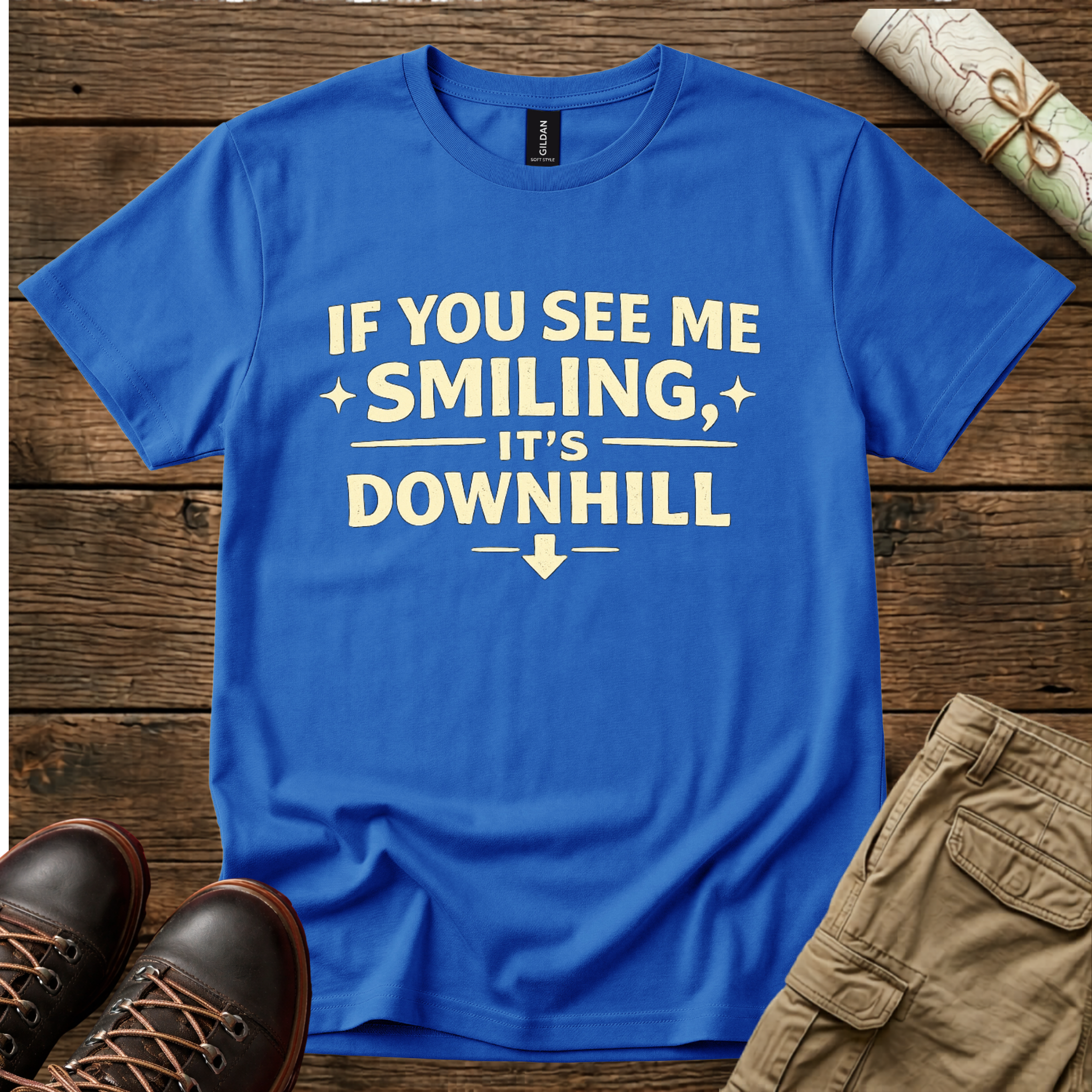 If You See Me Smiling T-Shirt
