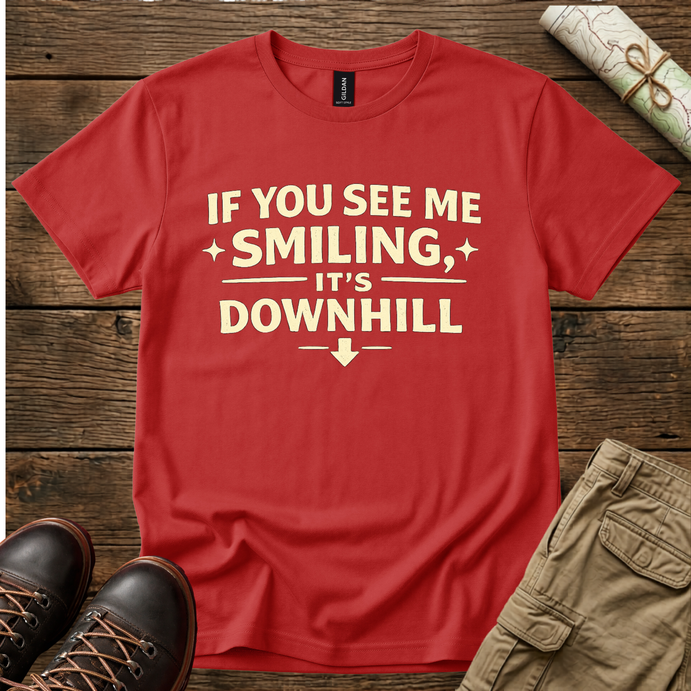 If You See Me Smiling T-Shirt