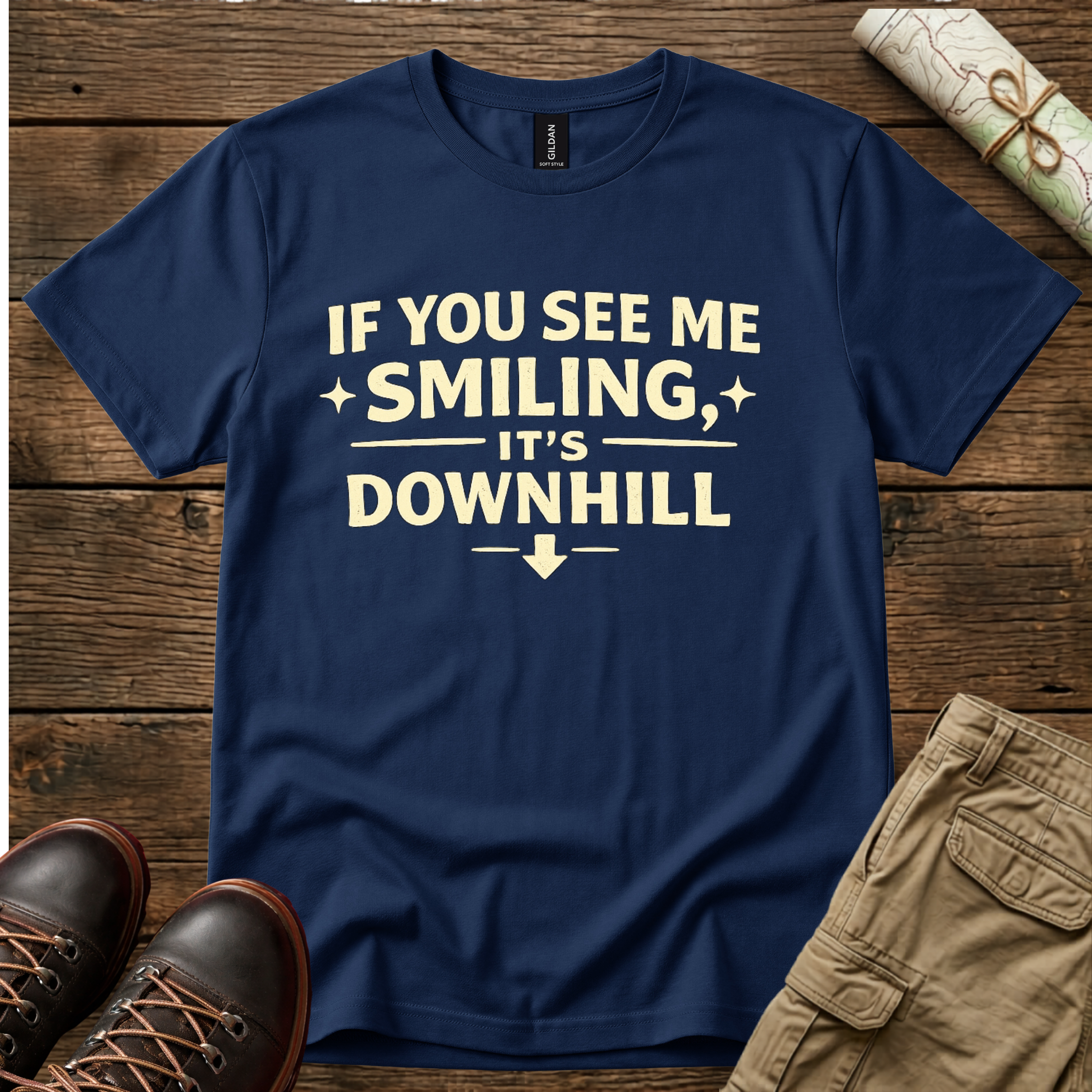 If You See Me Smiling T-Shirt