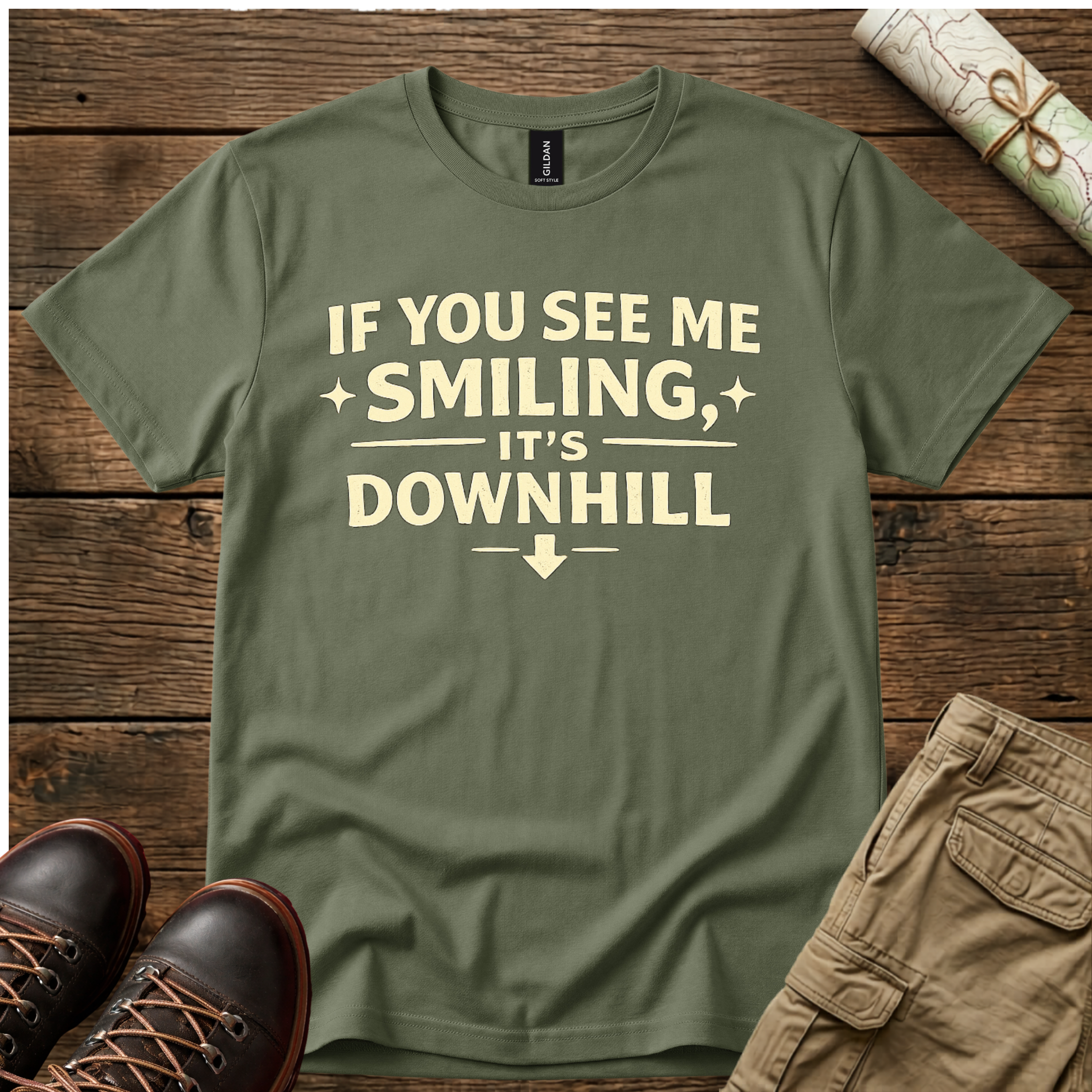 If You See Me Smiling T-Shirt