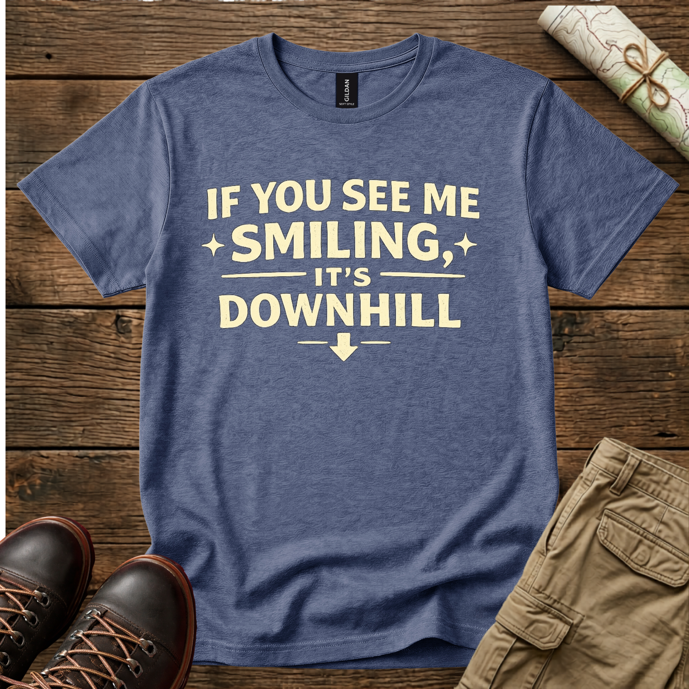 If You See Me Smiling T-Shirt