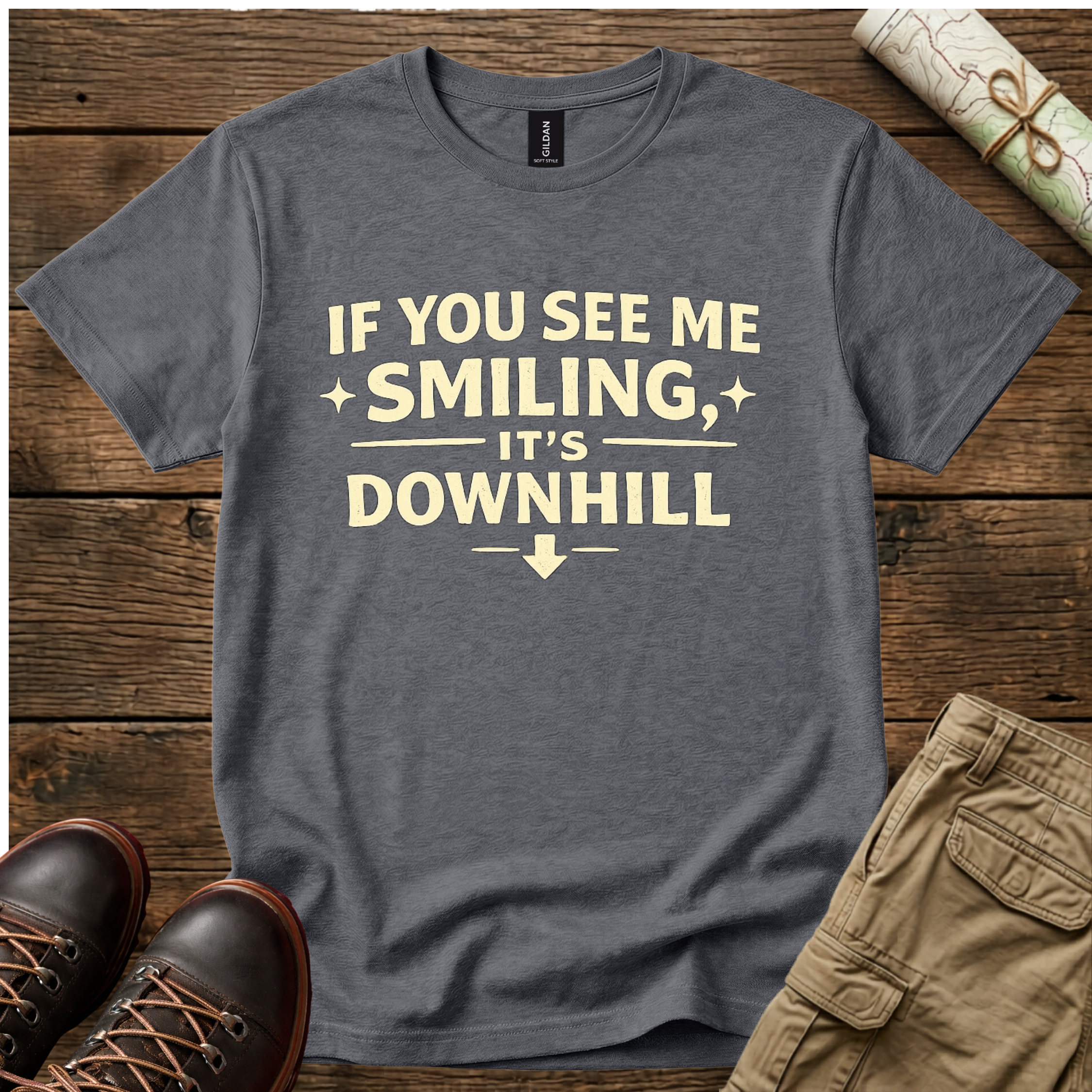 If You See Me Smiling T-Shirt