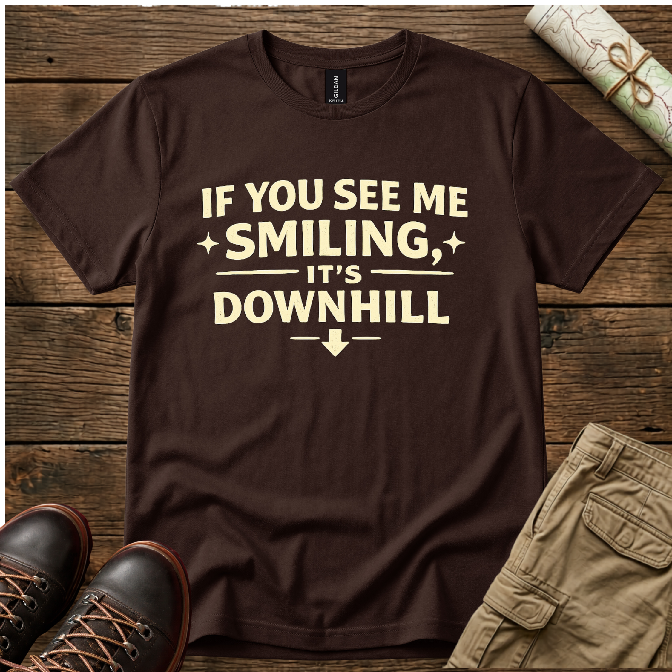 If You See Me Smiling T-Shirt