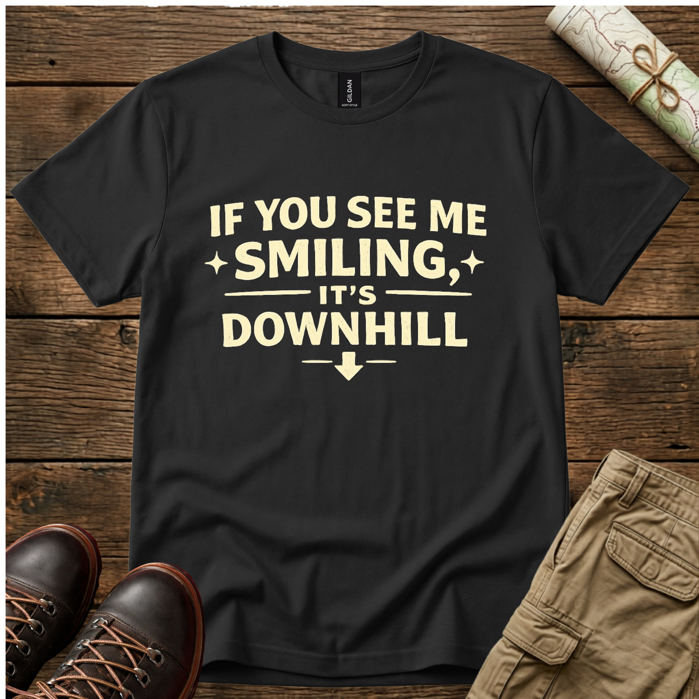 If You See Me Smiling T-Shirt