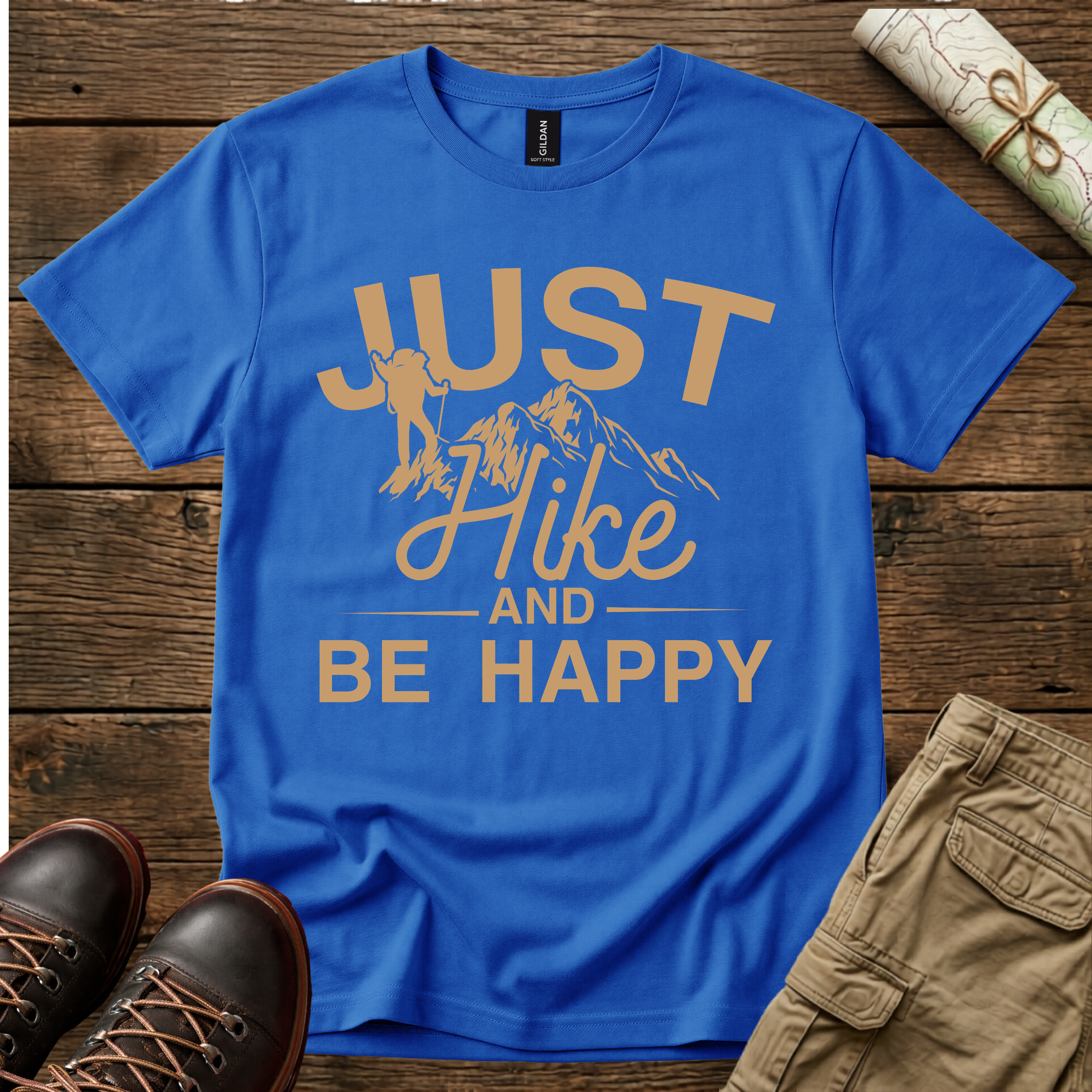 Just Hike Be Happy T-Shirt