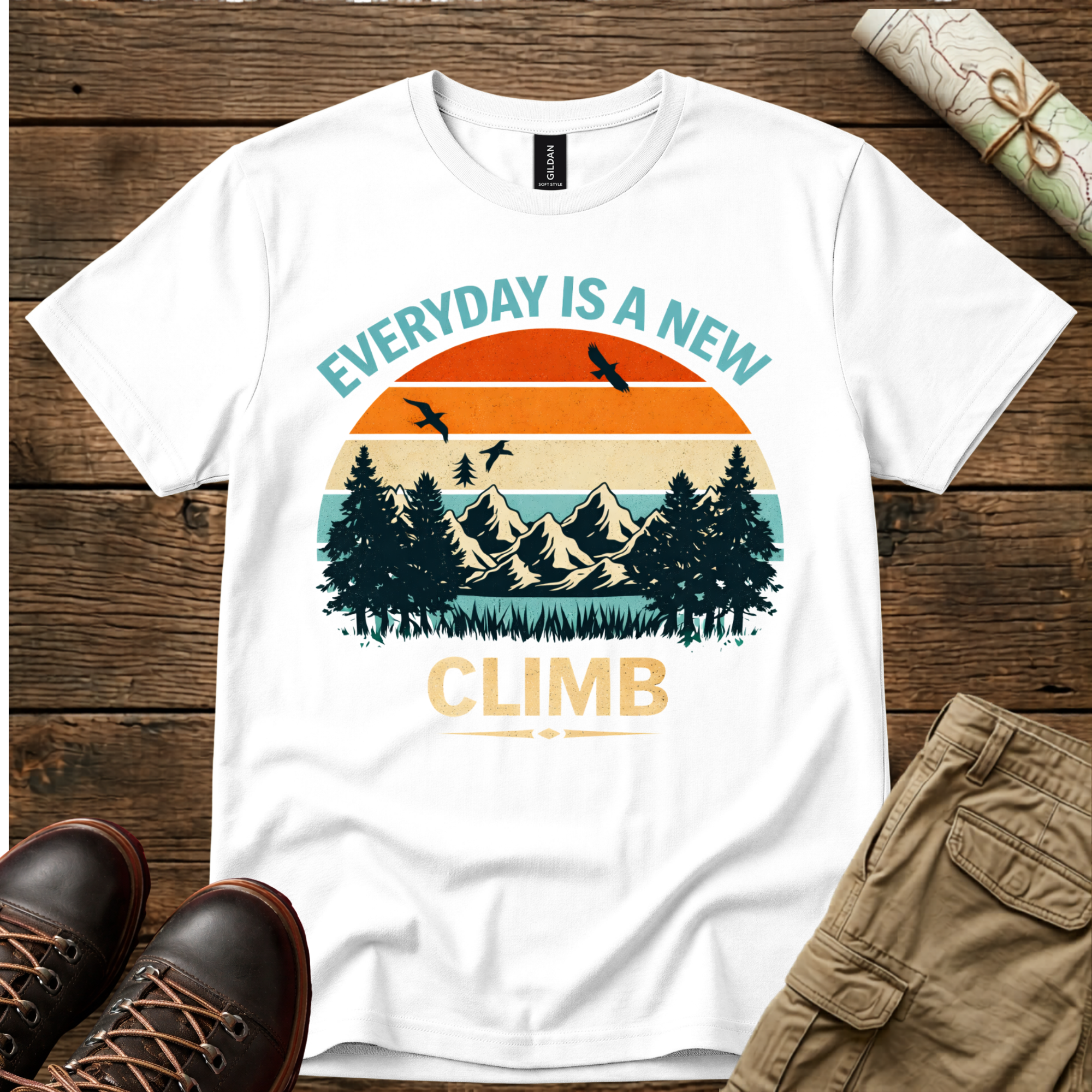 Everyday Is A New Climb T-Shirt