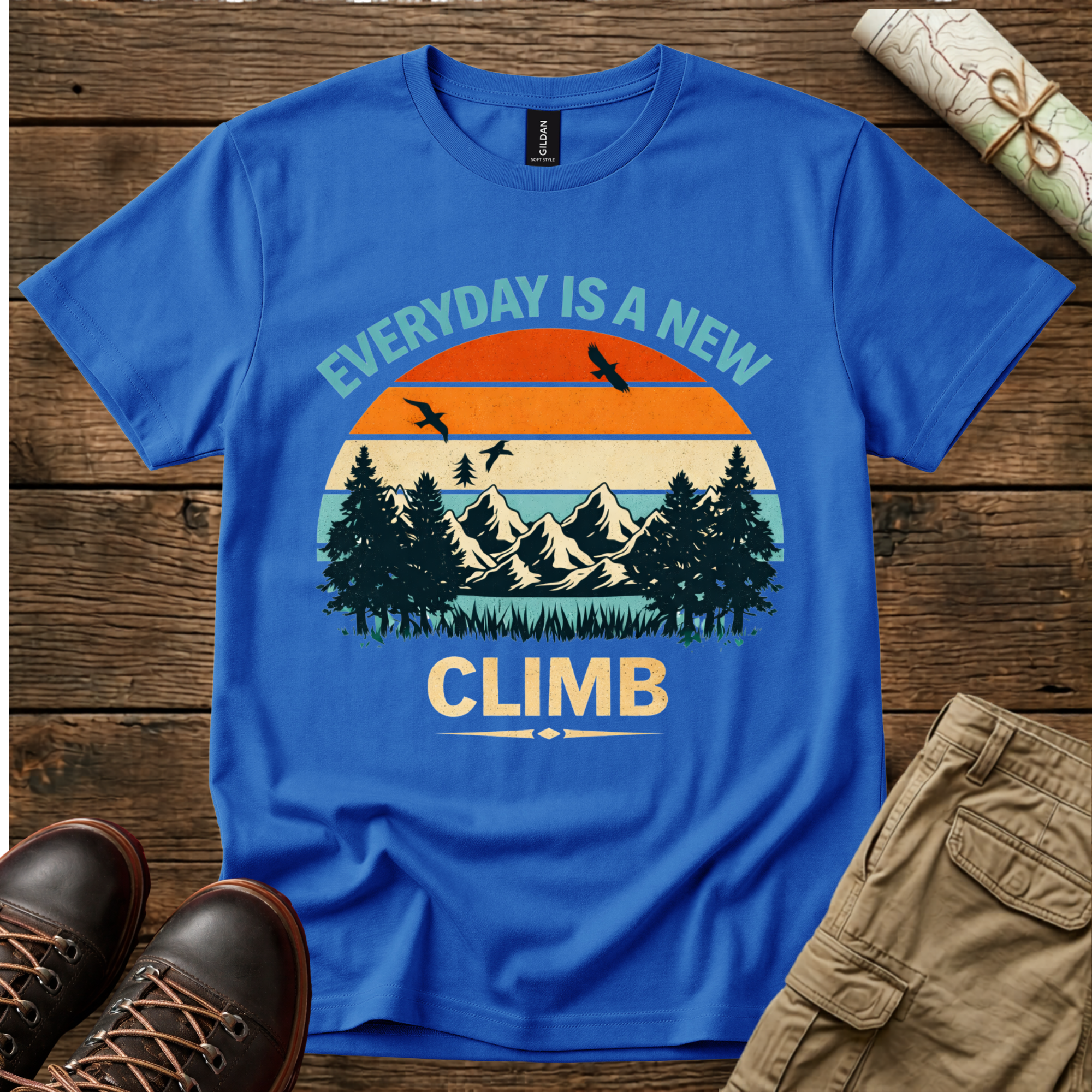 Everyday Is A New Climb T-Shirt