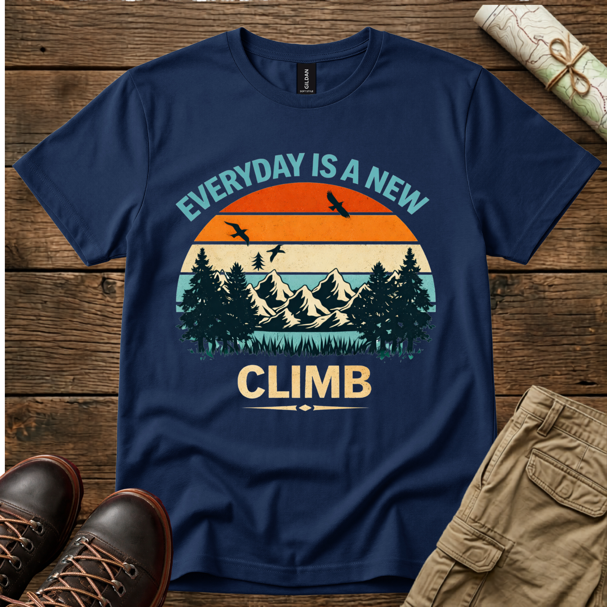 Everyday Is A New Climb T-Shirt