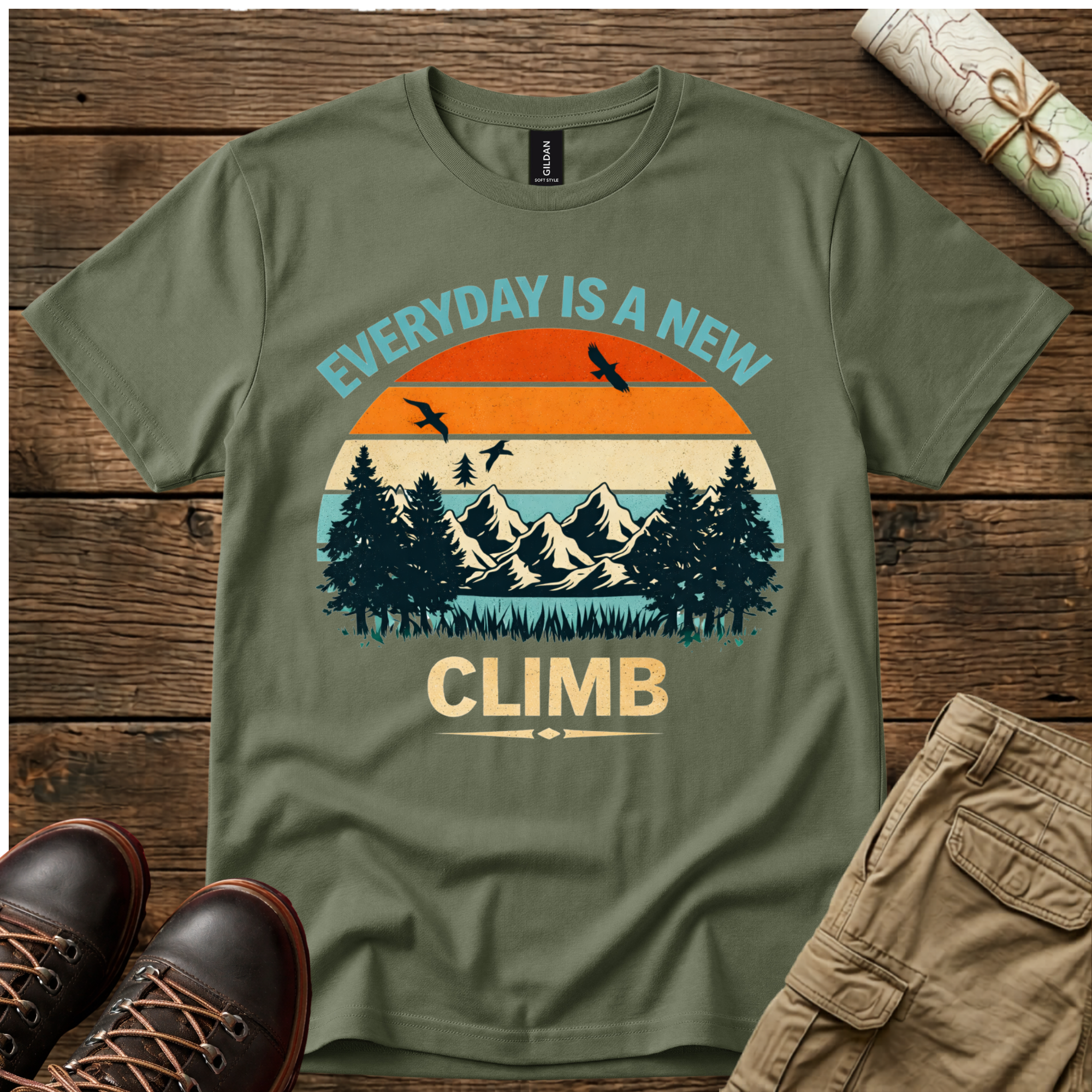 Everyday Is A New Climb T-Shirt
