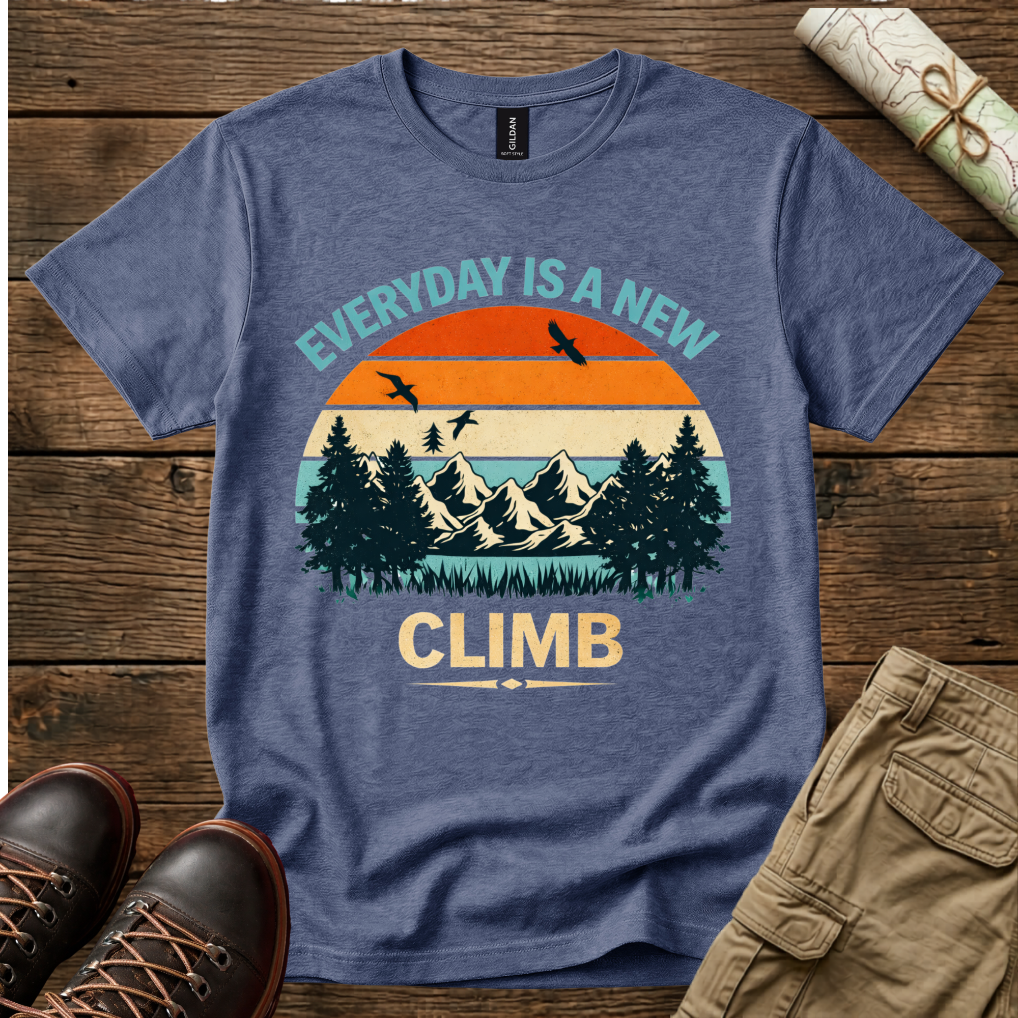 Everyday Is A New Climb T-Shirt