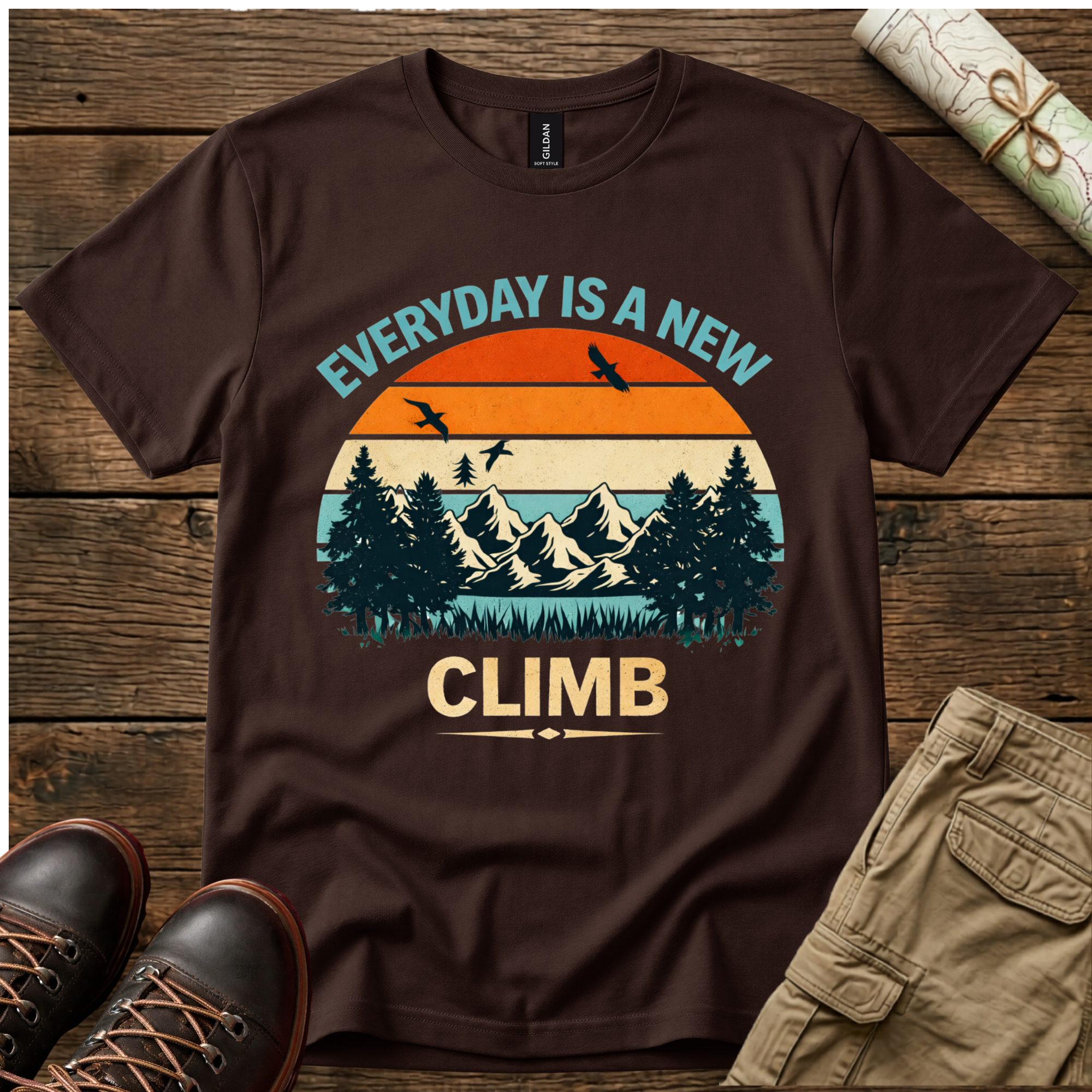Everyday Is A New Climb T-Shirt