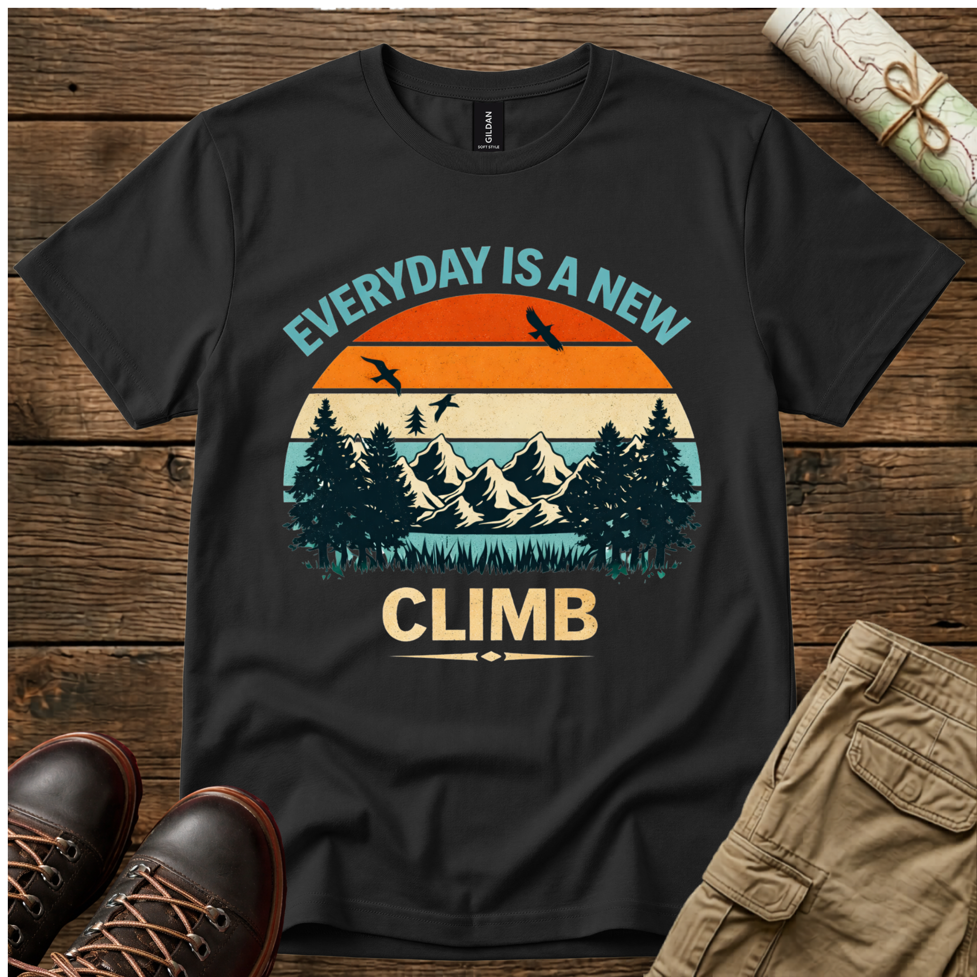 Everyday Is A New Climb T-Shirt