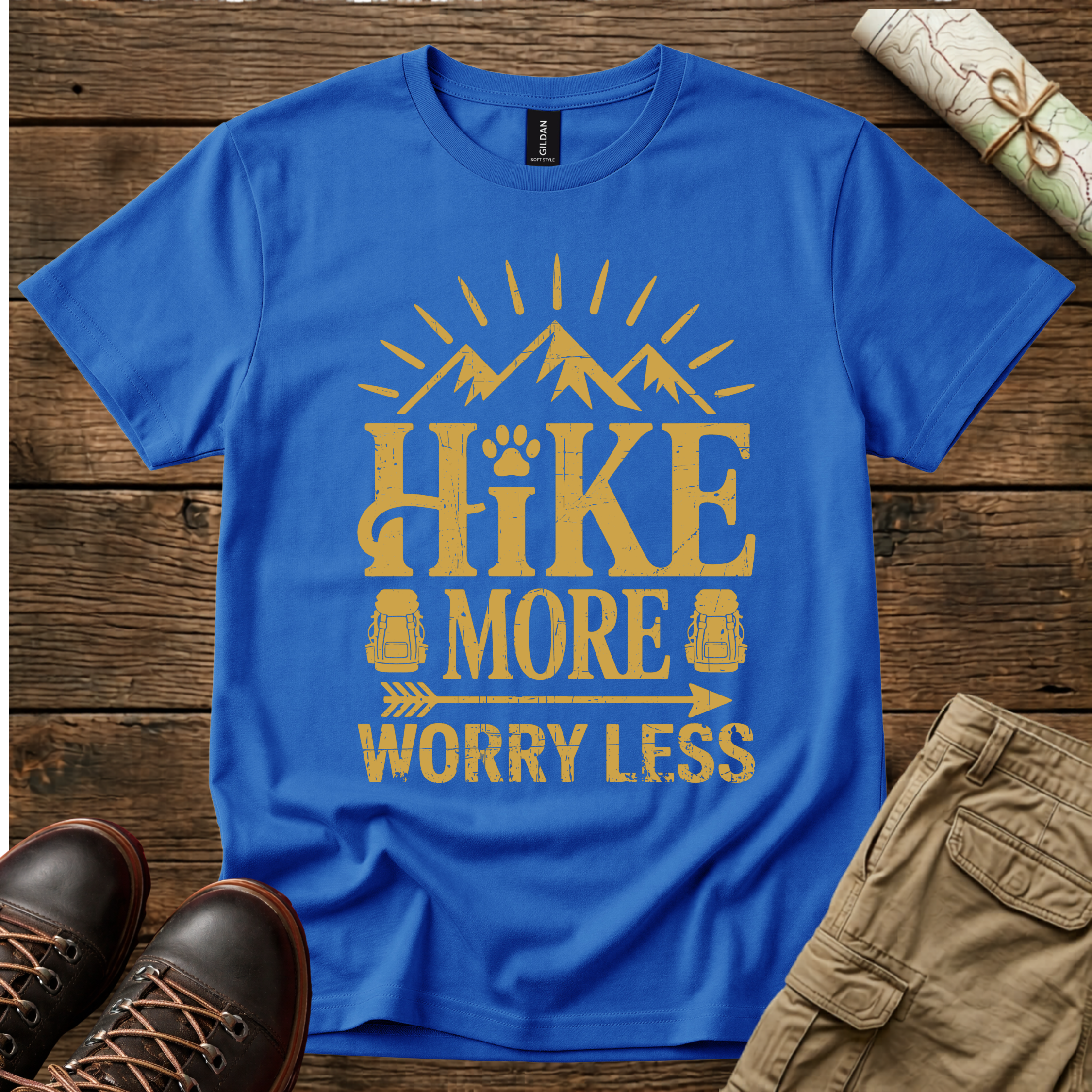 Hike More Worry Less T-Shirt
