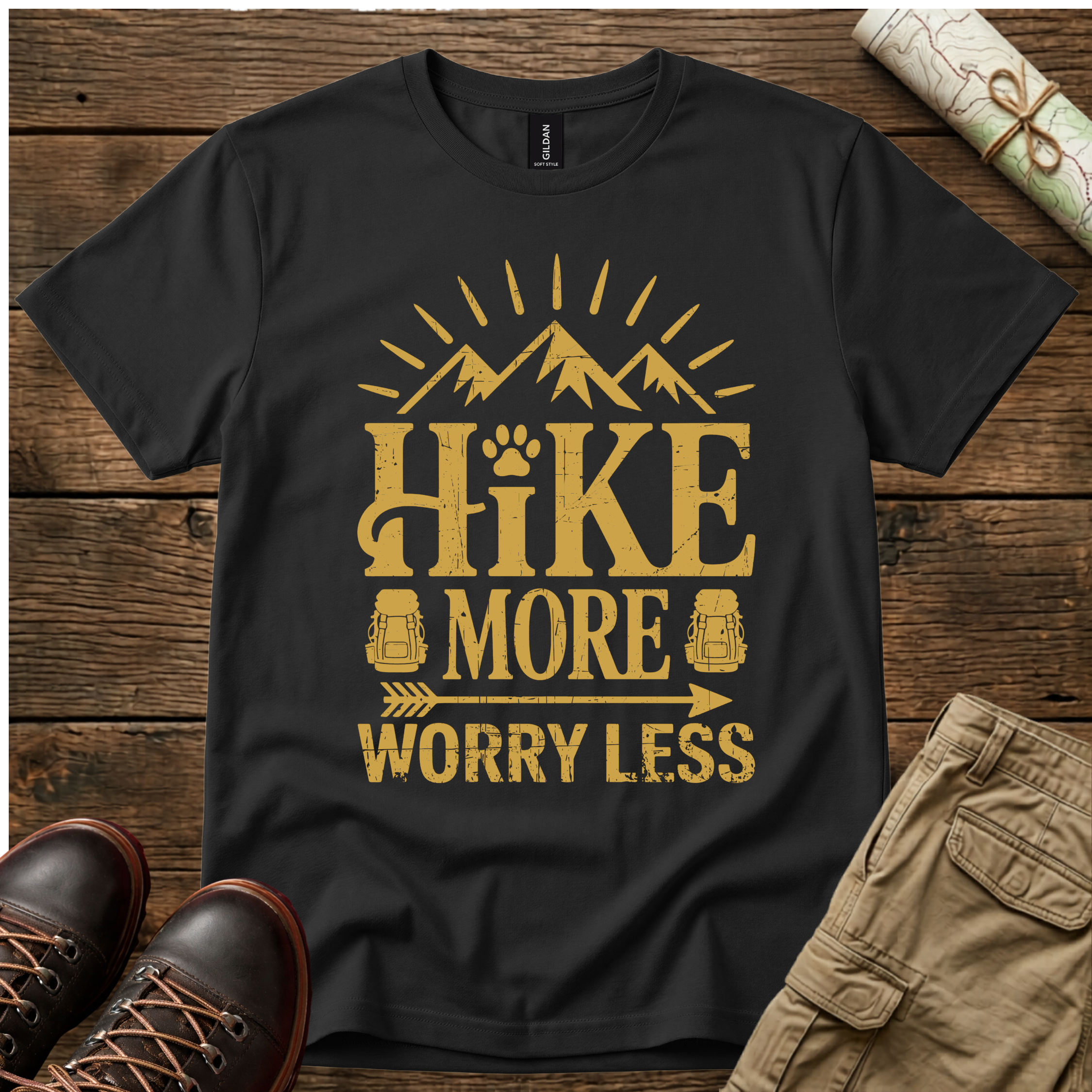 Hike More Worry Less T-Shirt