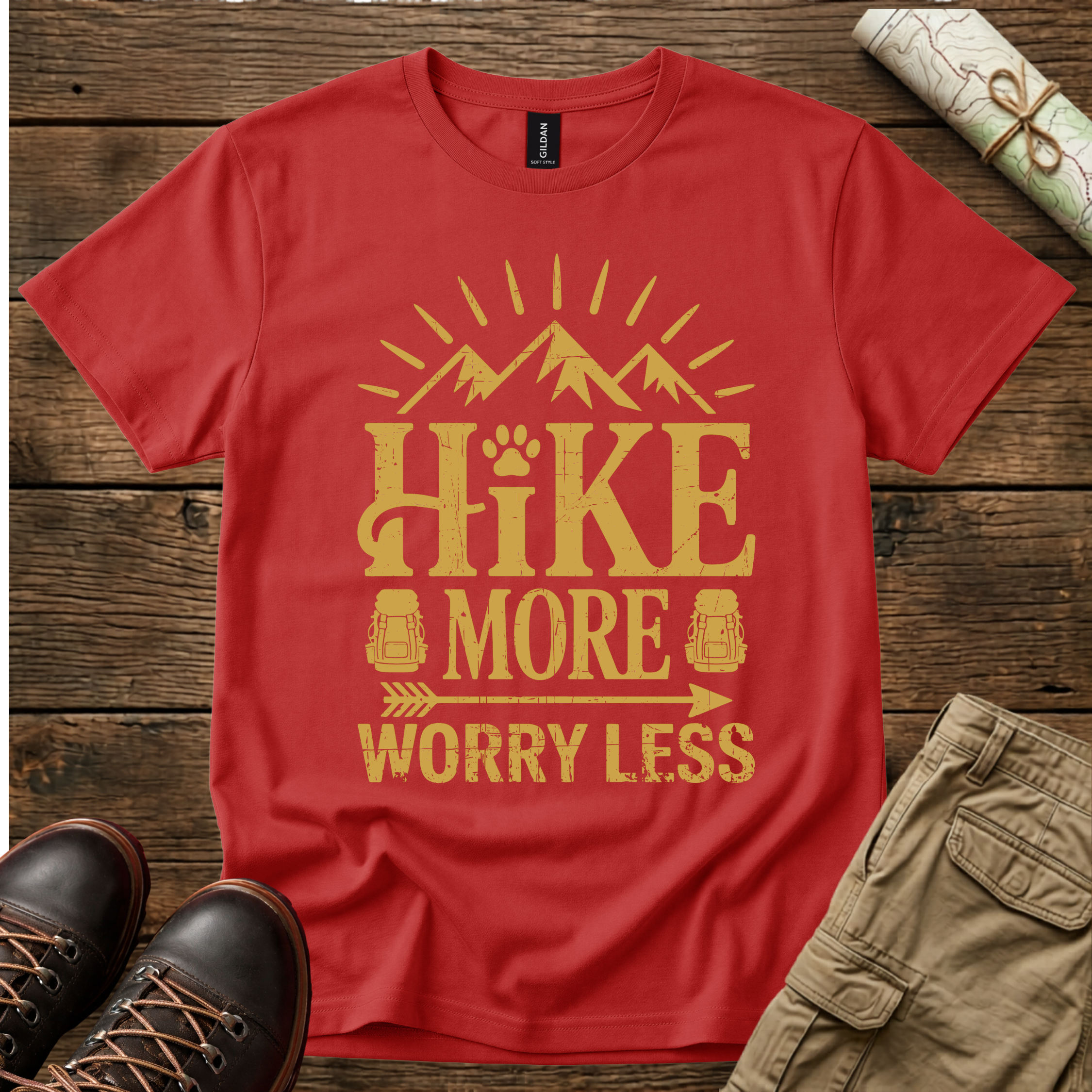 Hike More Worry Less T-Shirt