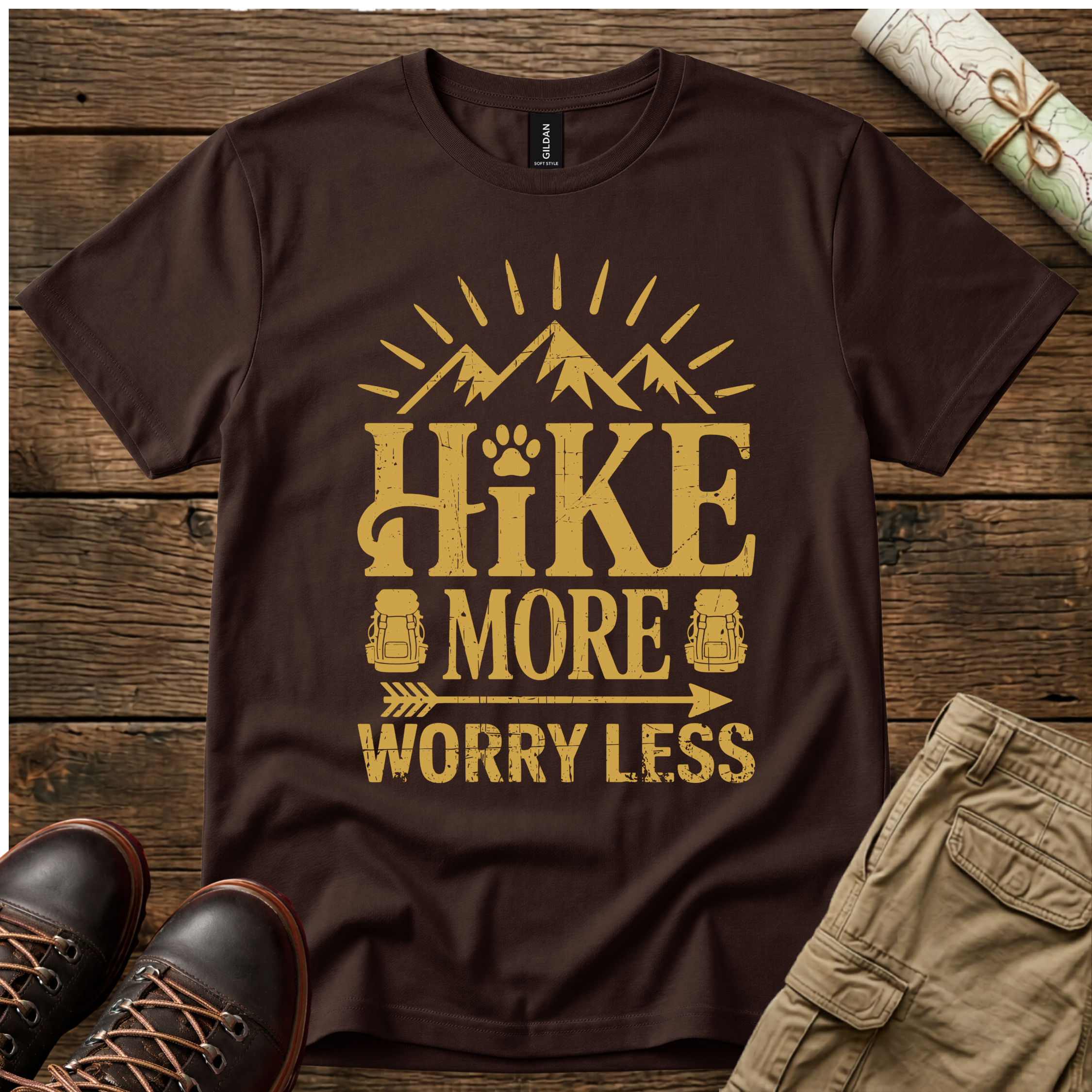 Hike More Worry Less T-Shirt