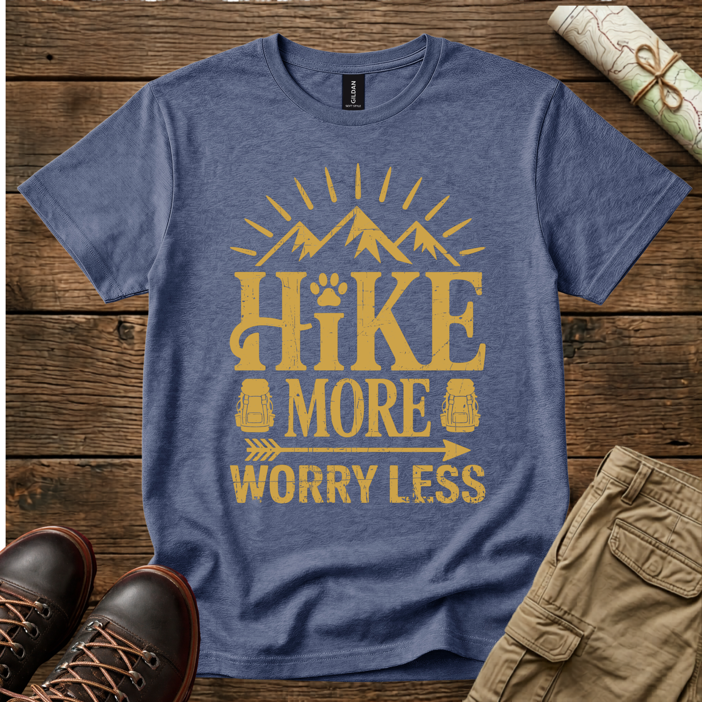 Hike More Worry Less T-Shirt