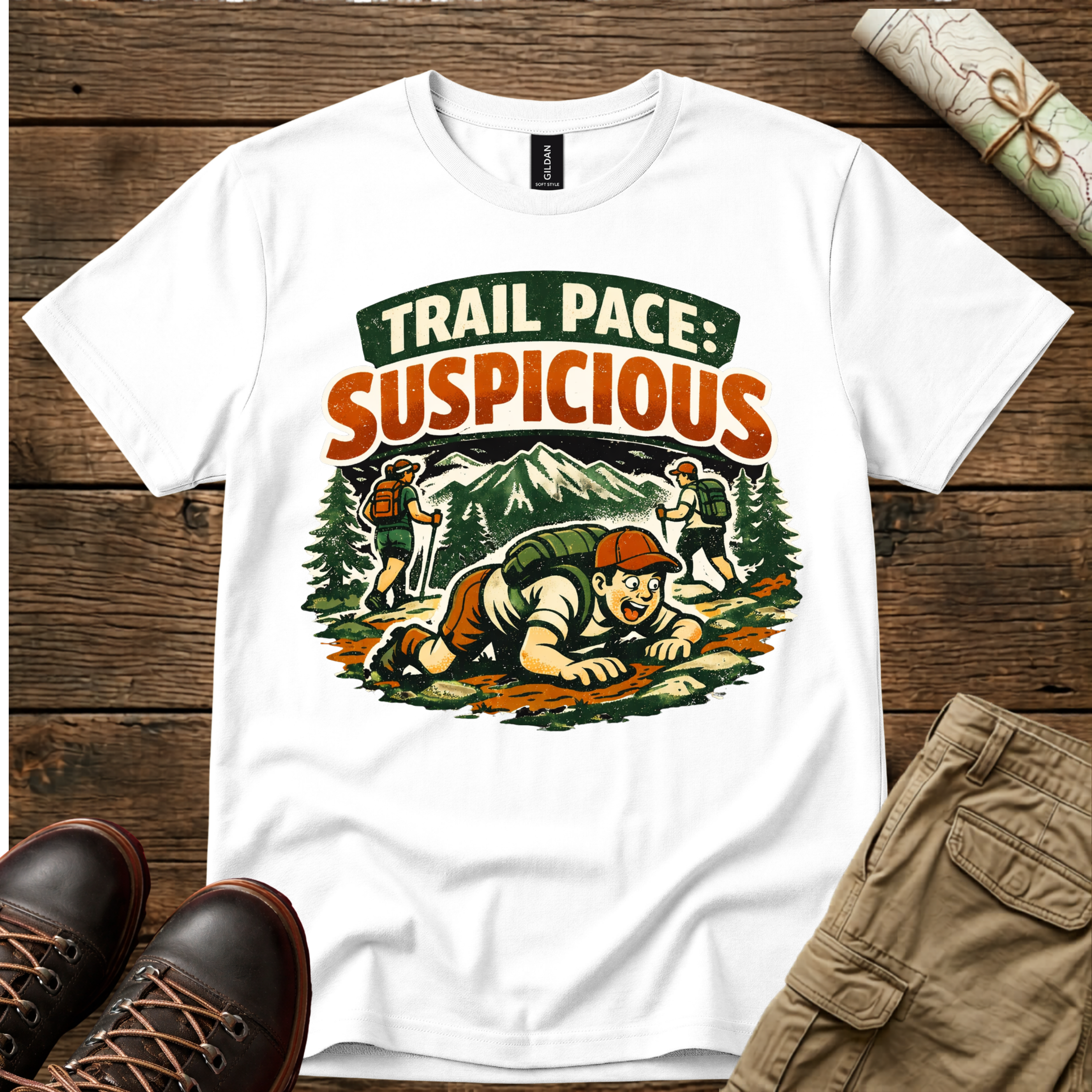 Trail Pace Suspicious T-Shirt
