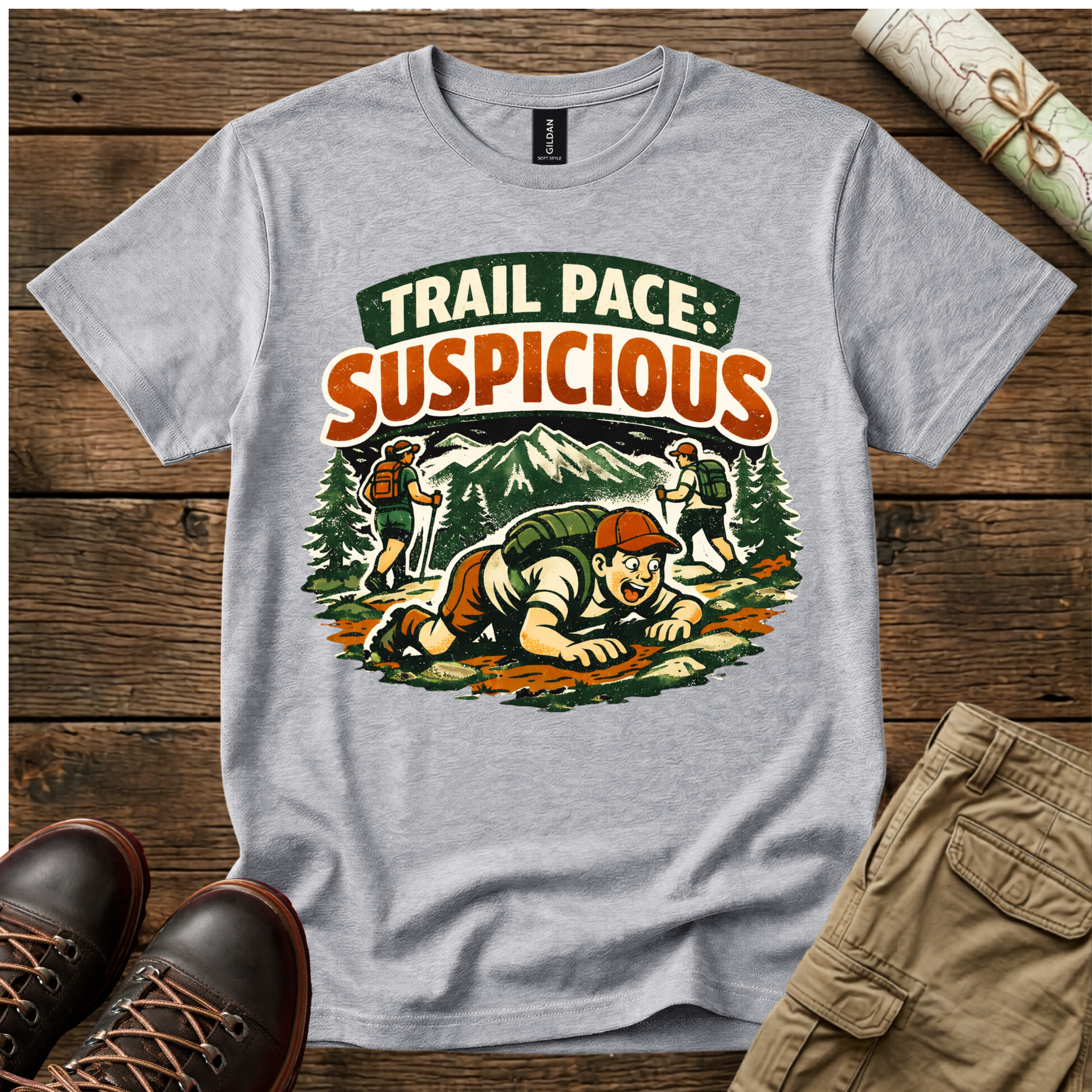 Trail Pace Suspicious T-Shirt