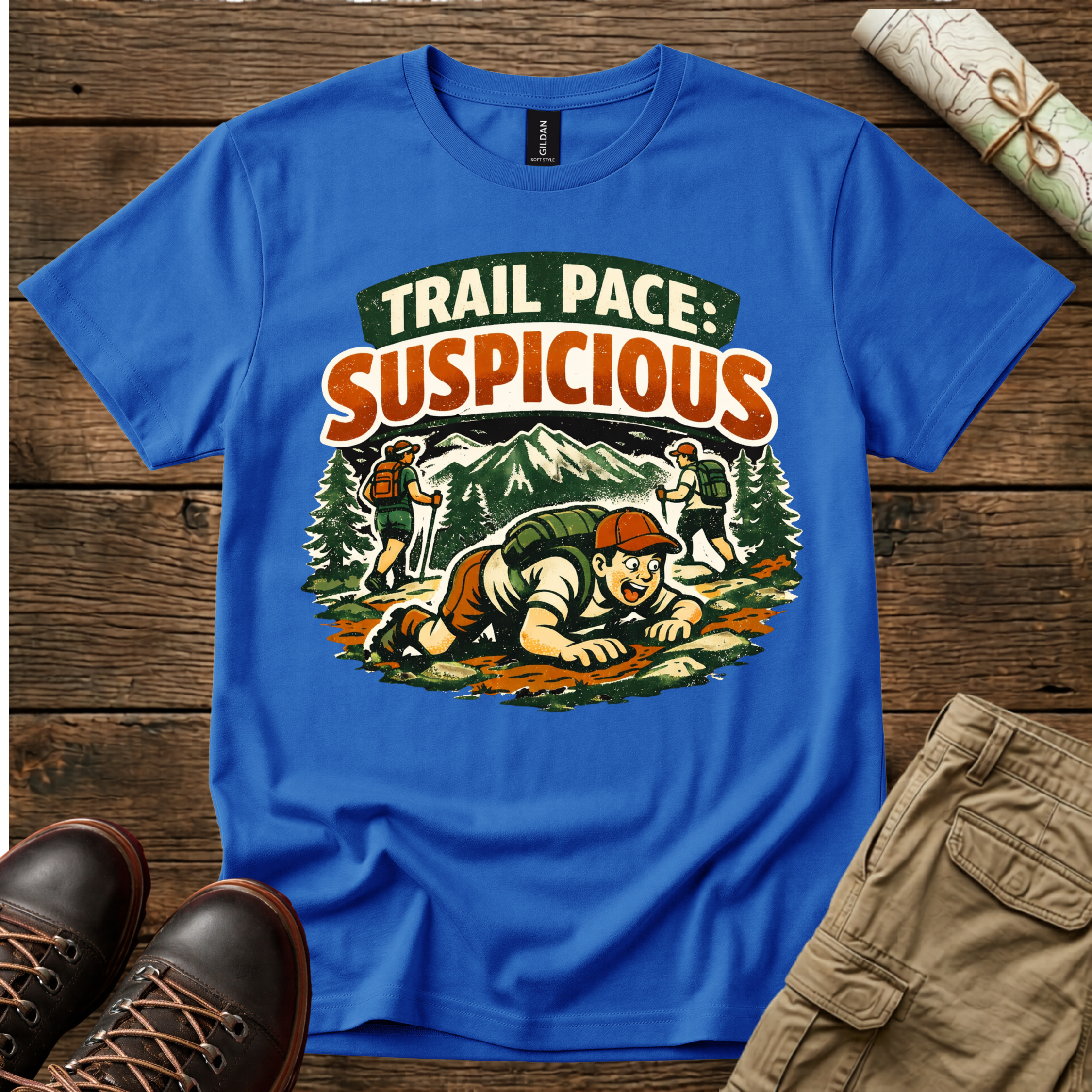 Trail Pace Suspicious T-Shirt
