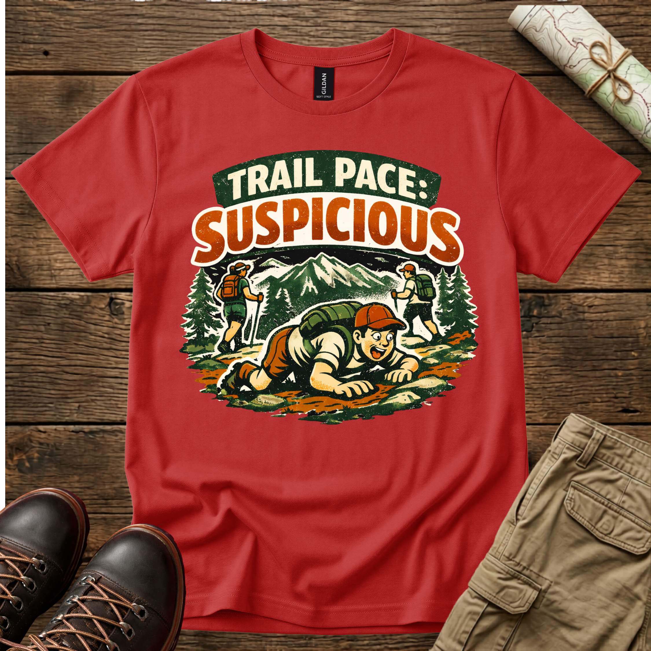Trail Pace Suspicious T-Shirt