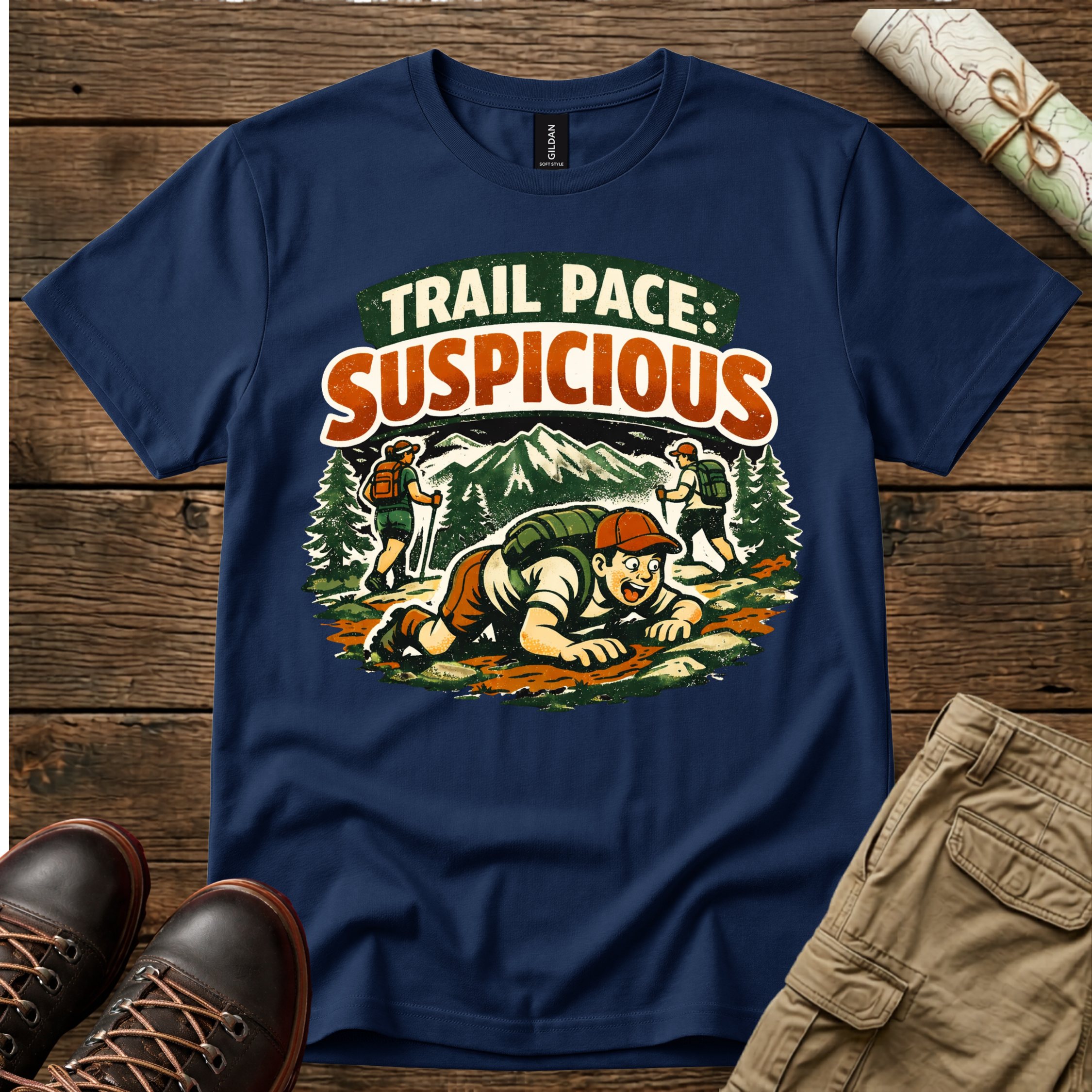 Trail Pace Suspicious T-Shirt