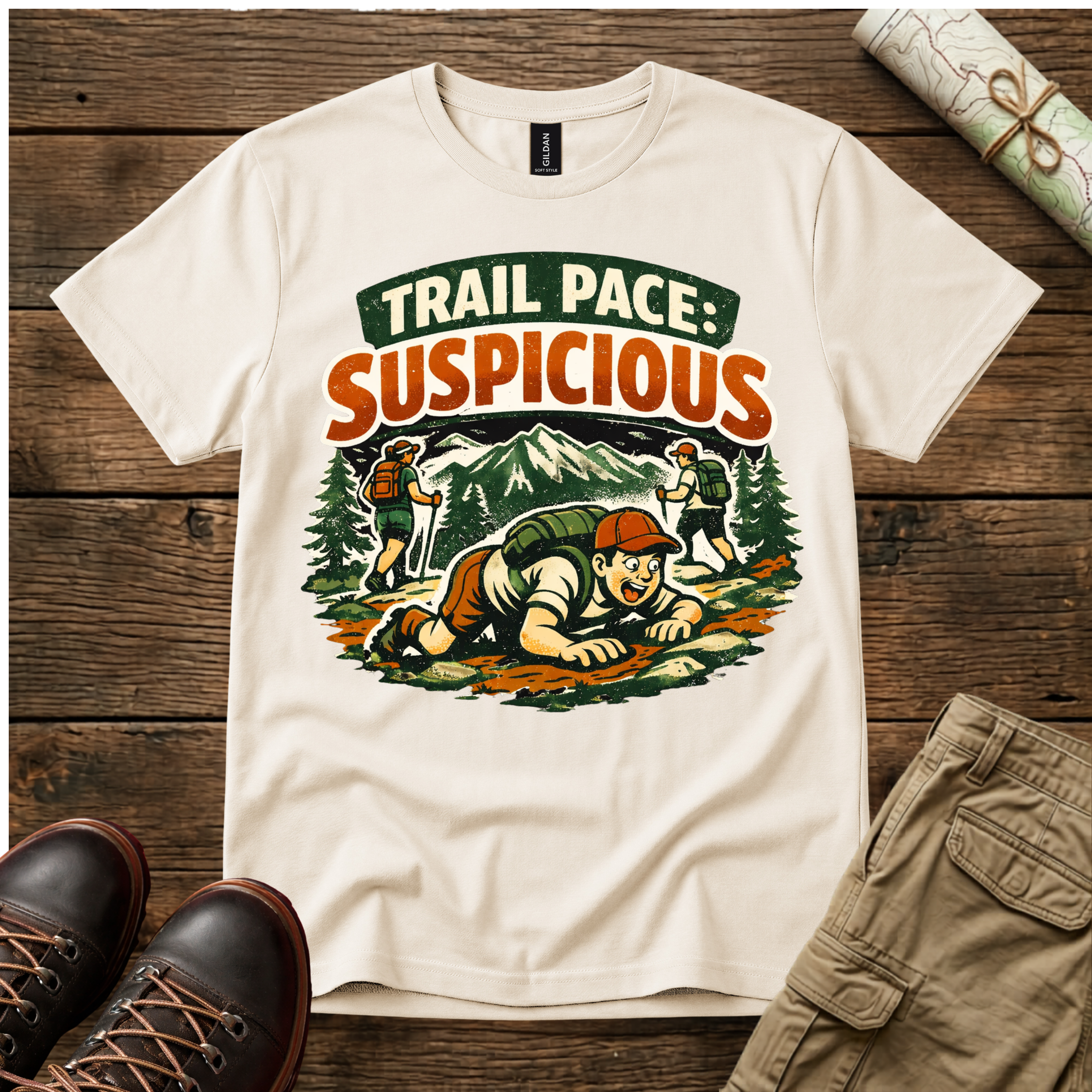 Trail Pace Suspicious T-Shirt