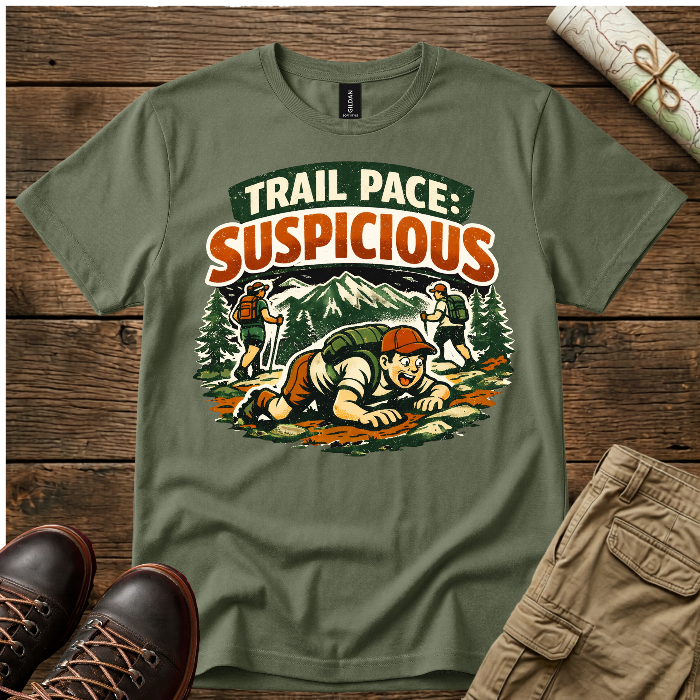 Trail Pace Suspicious T-Shirt
