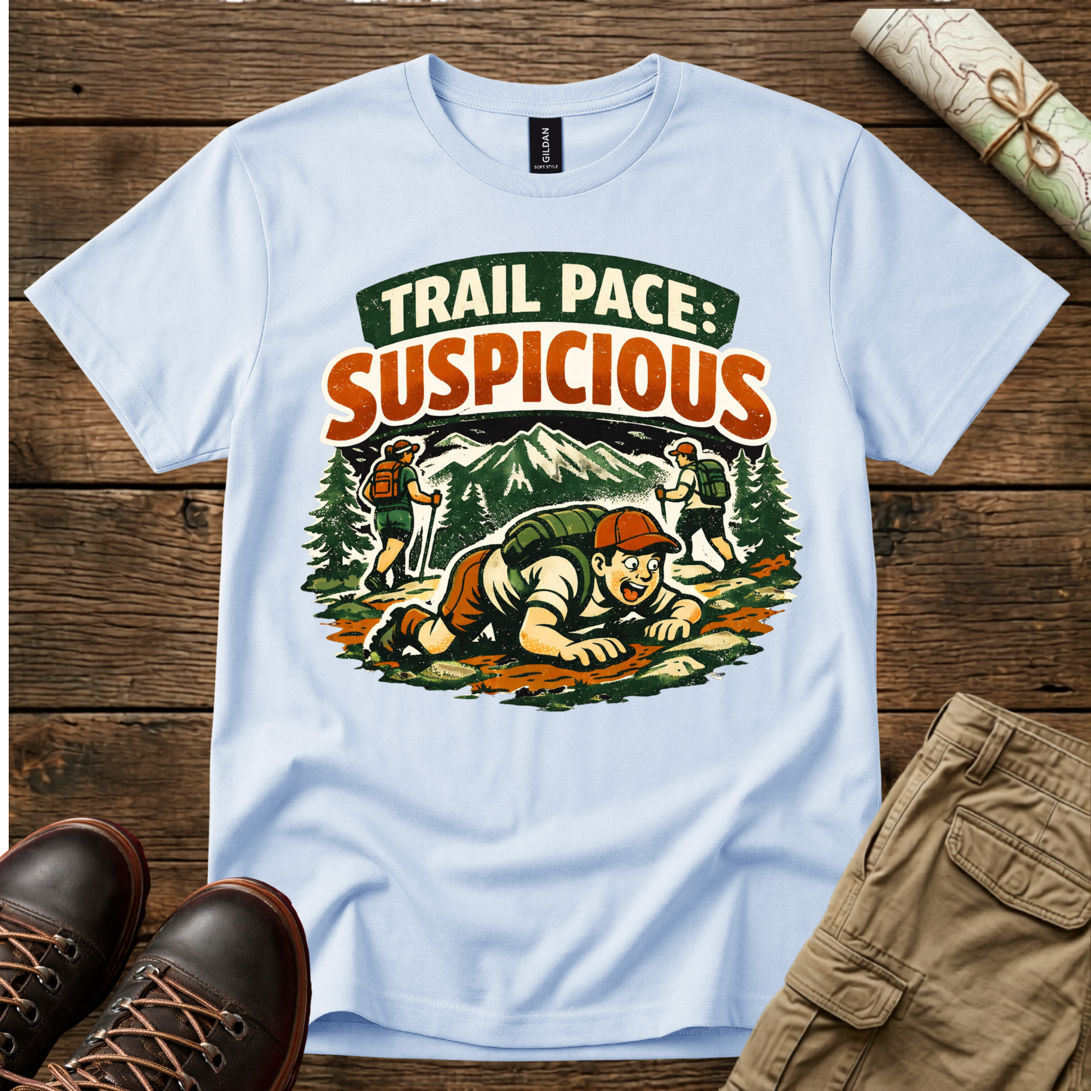 Trail Pace Suspicious T-Shirt