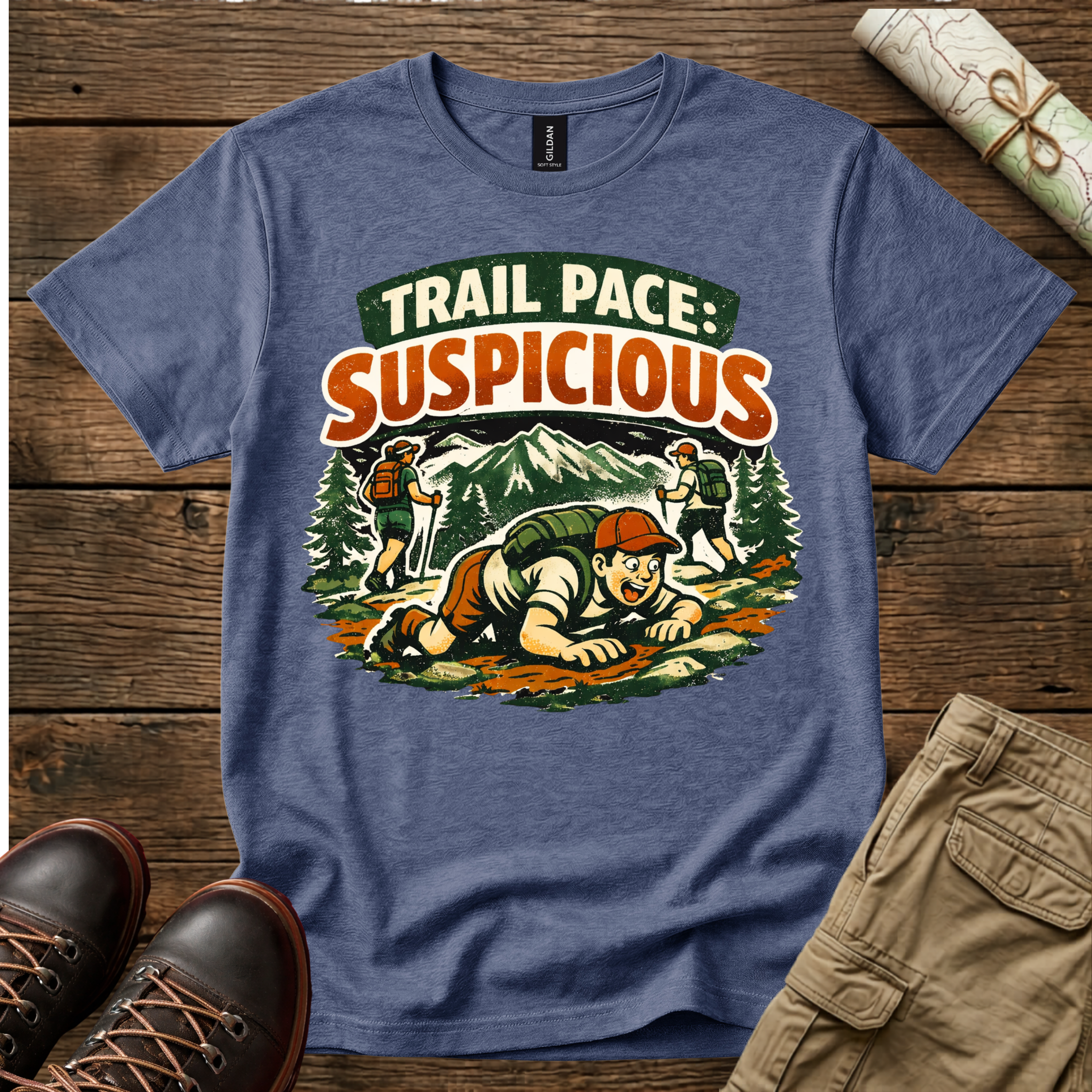 Trail Pace Suspicious T-Shirt