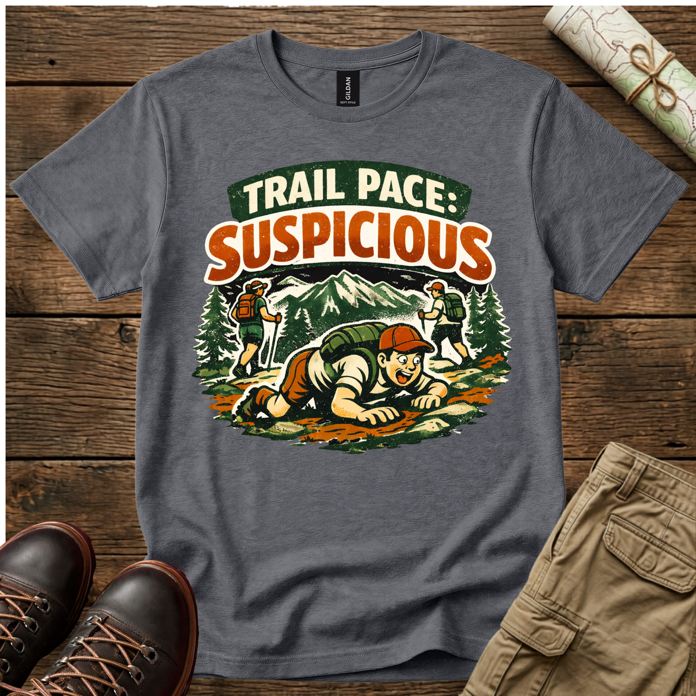 Trail Pace Suspicious T-Shirt