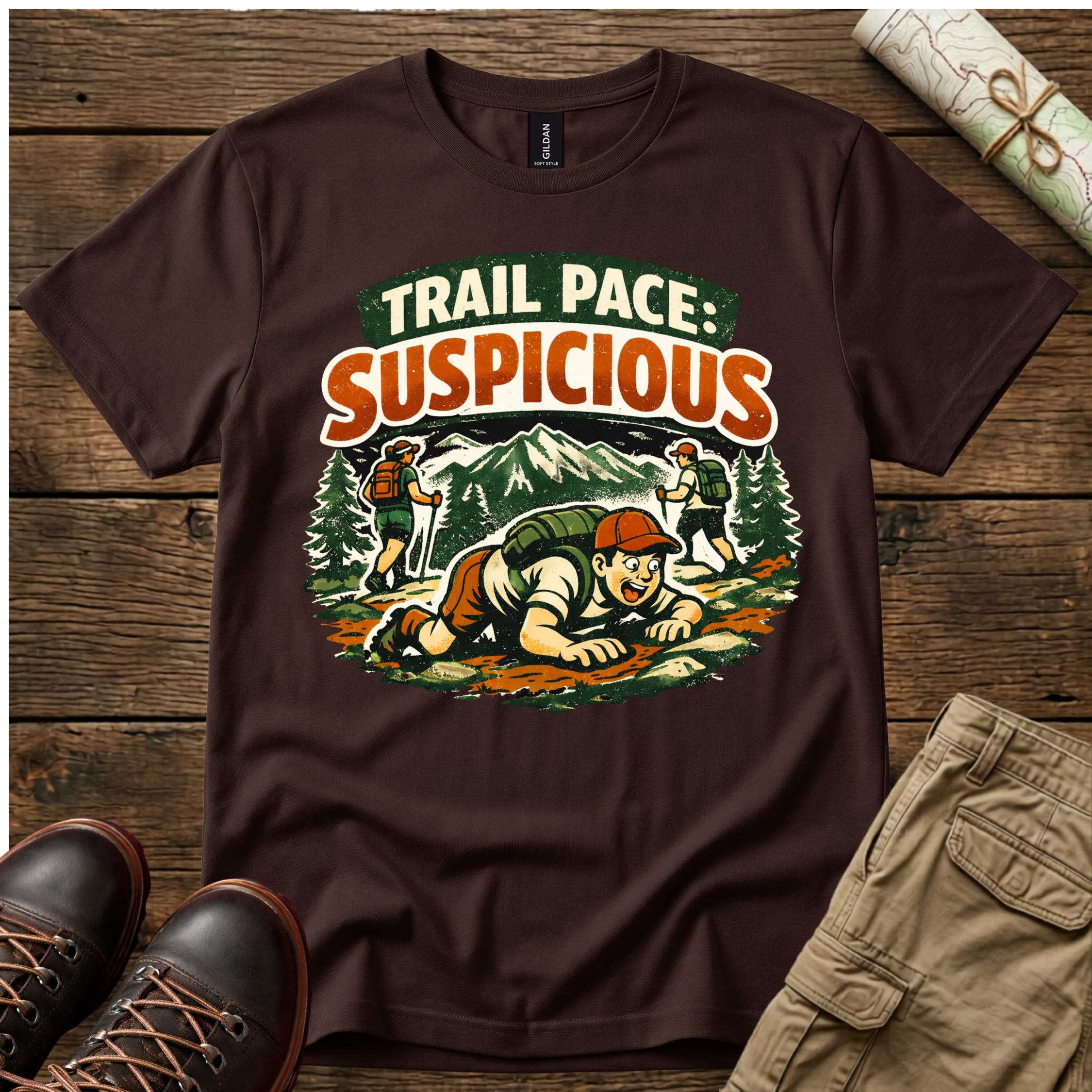 Trail Pace Suspicious T-Shirt